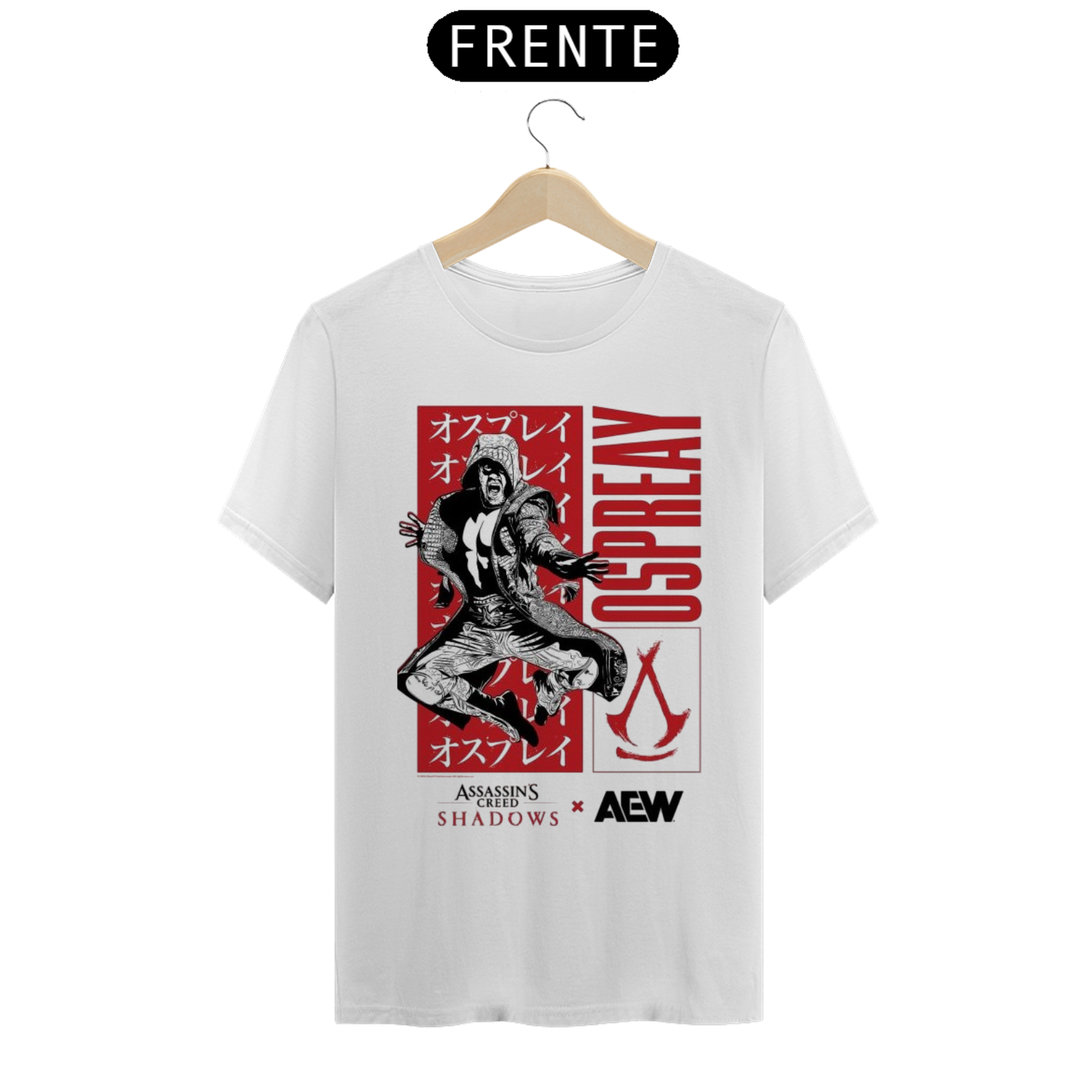 Camiseta Will Ospreay - Assasins Creed