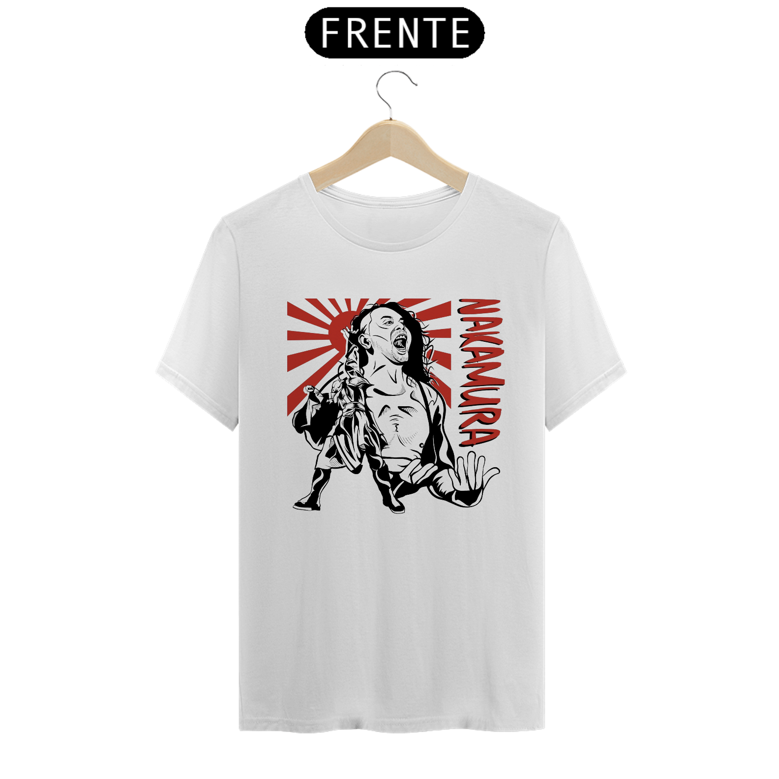 Camiseta Shinsuke Nakamura - branca