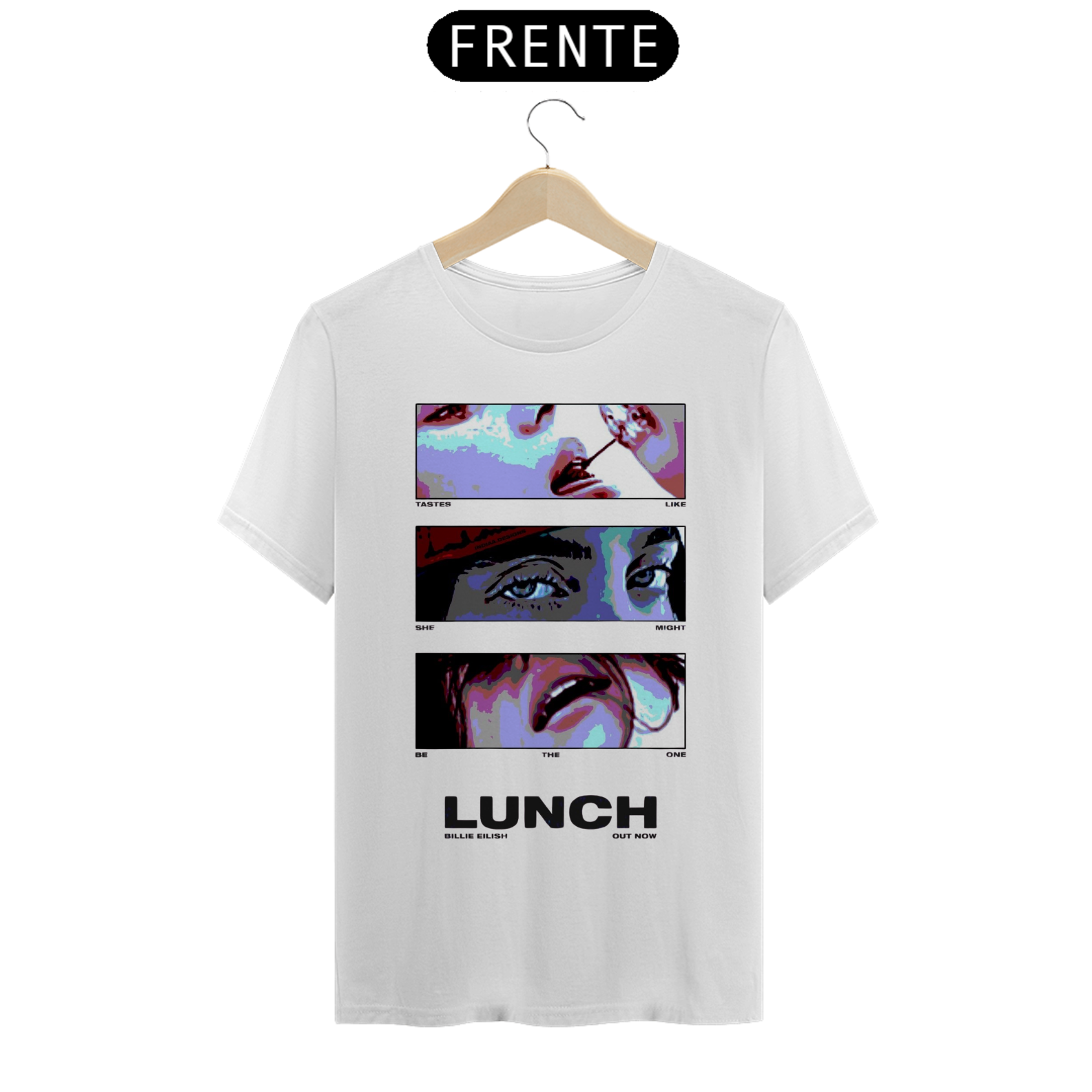 Camiseta Billie Eilish - Lunch