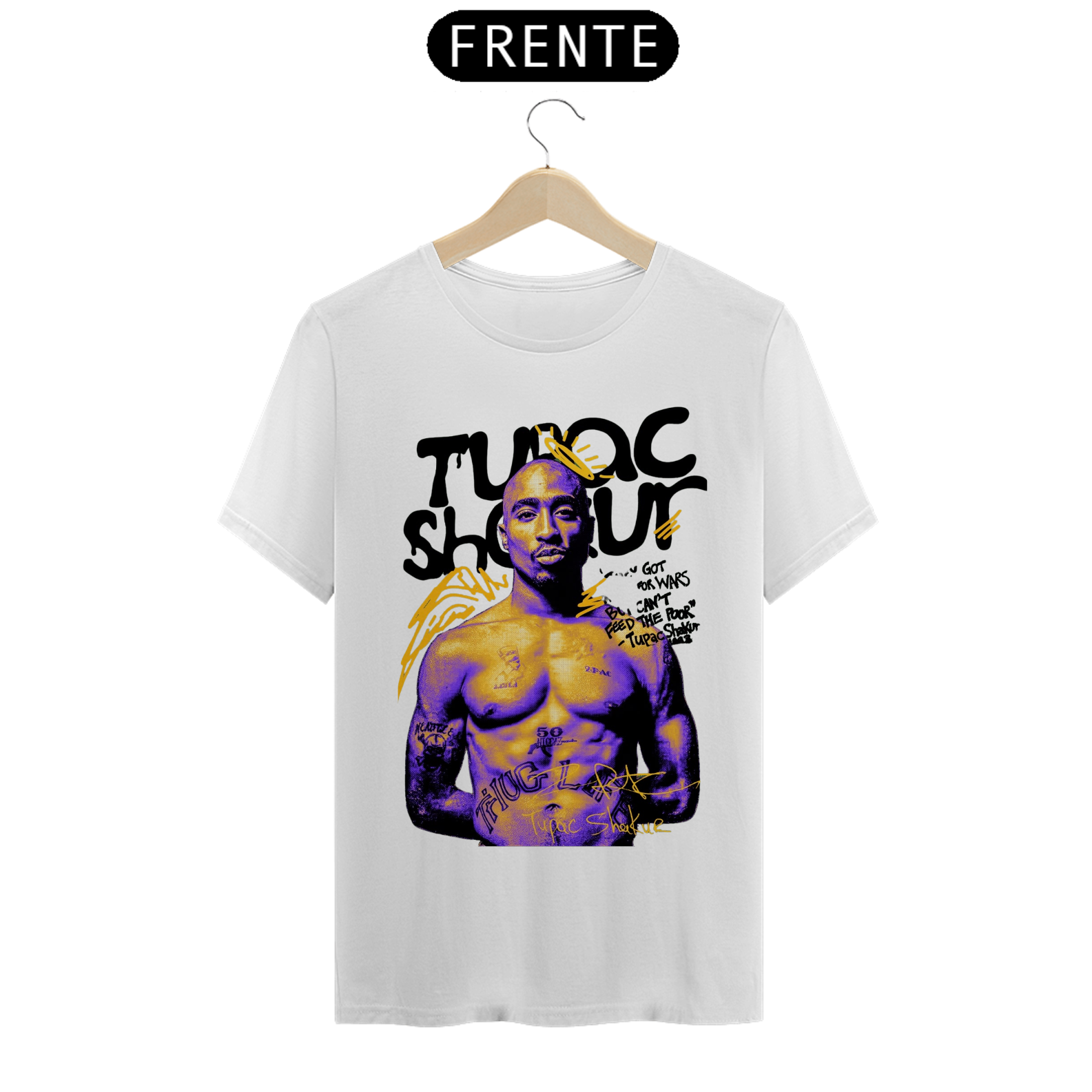 Camiseta Tupac Shakur
