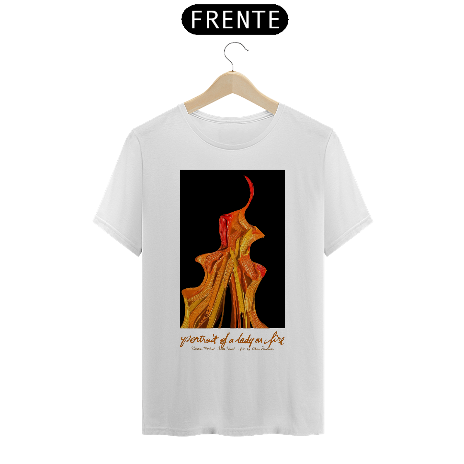 Camiseta Portrait of a Lady On Fire - Retrao de uma jovem em chamas
