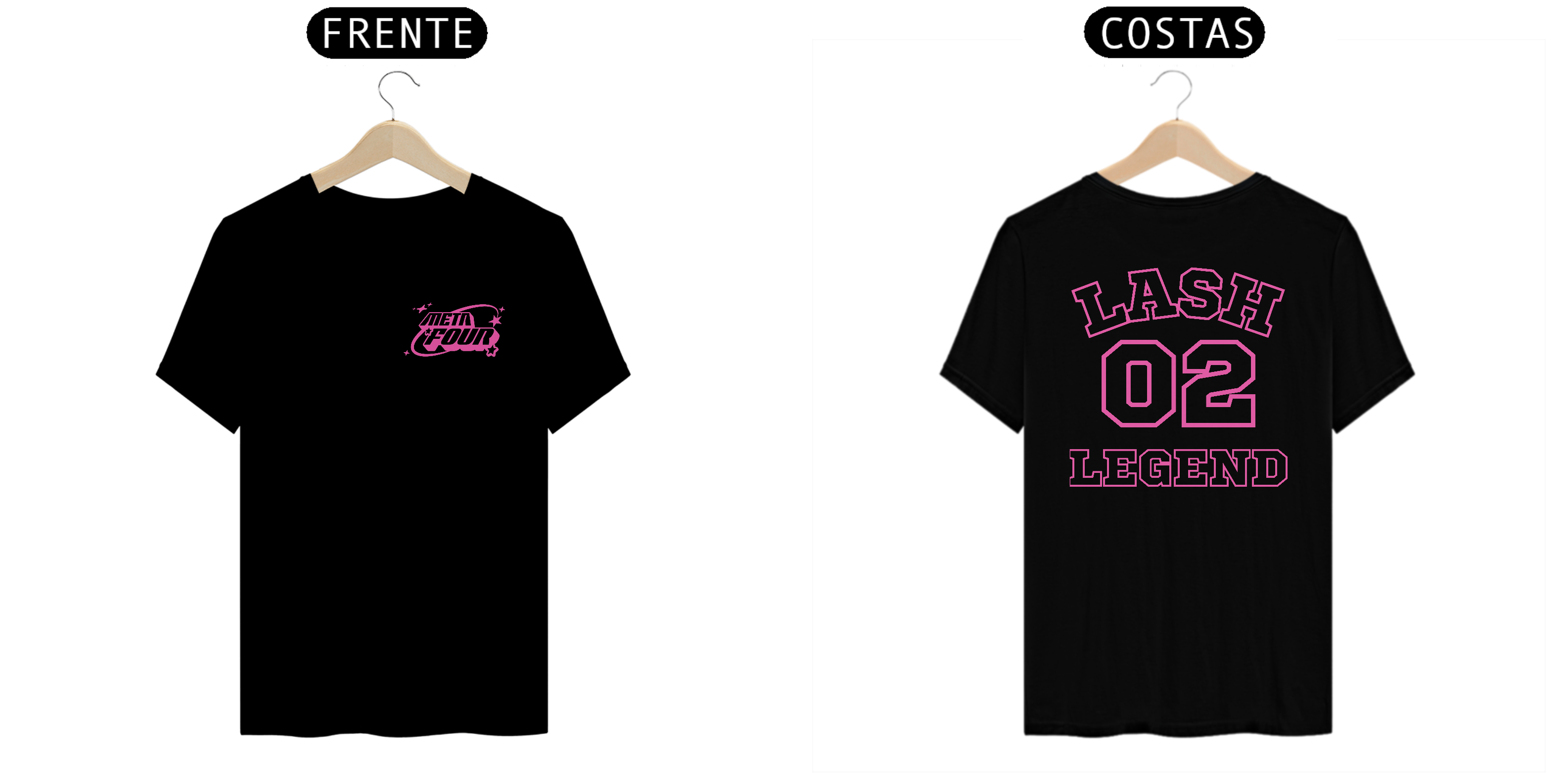 Camiseta Meta Four Lash Legend