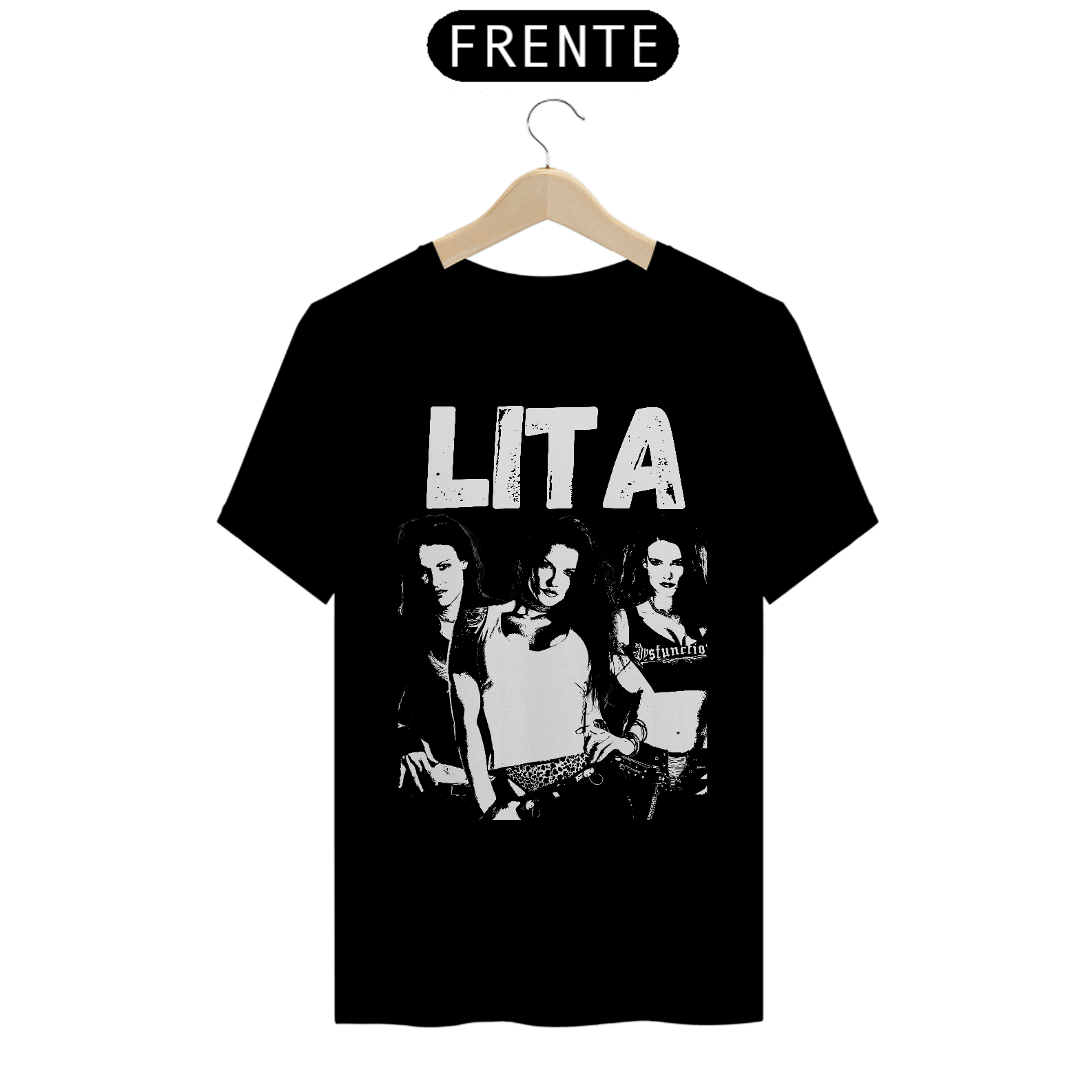 Camiseta Lita - preta