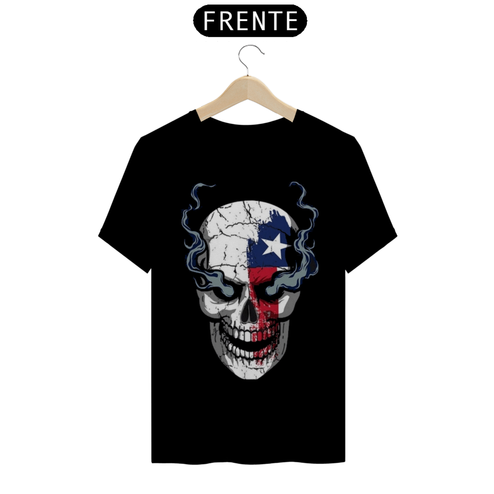 Camiseta Stone Cold Steve Austin - Skull Texas