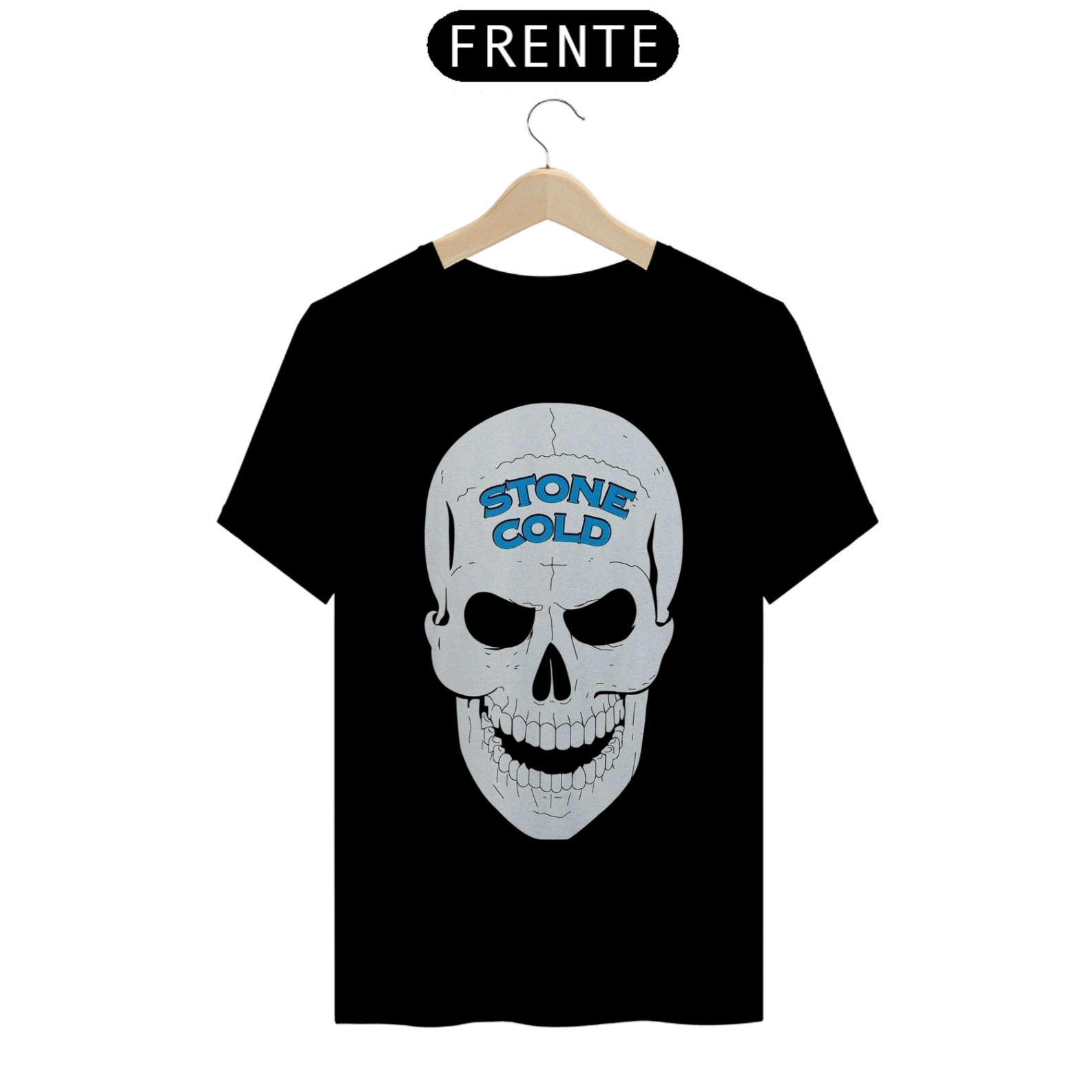 Camiseta Stone Cold Steve Austin - Skull