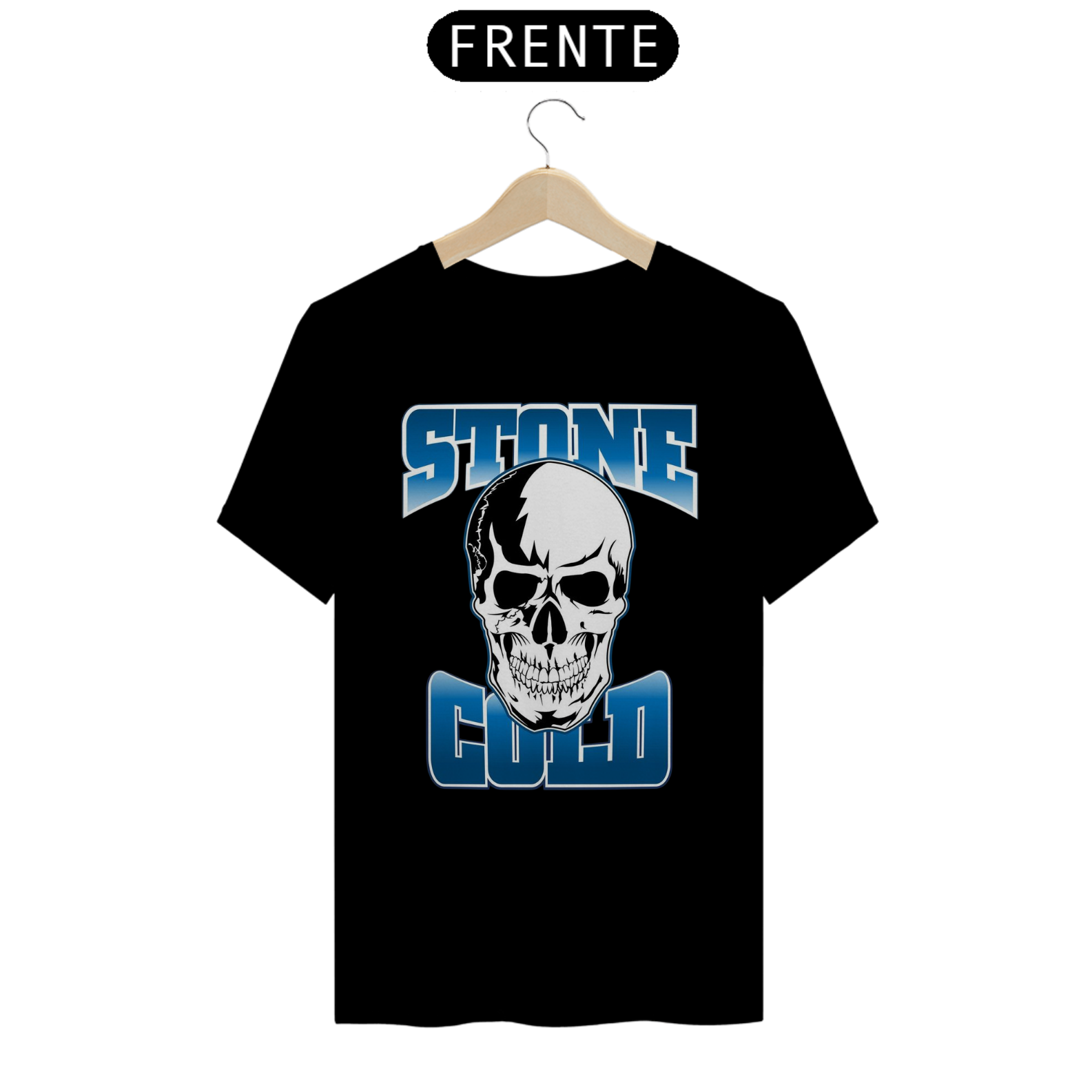 Camiseta Stone Cold Steve Austin - Skull 2
