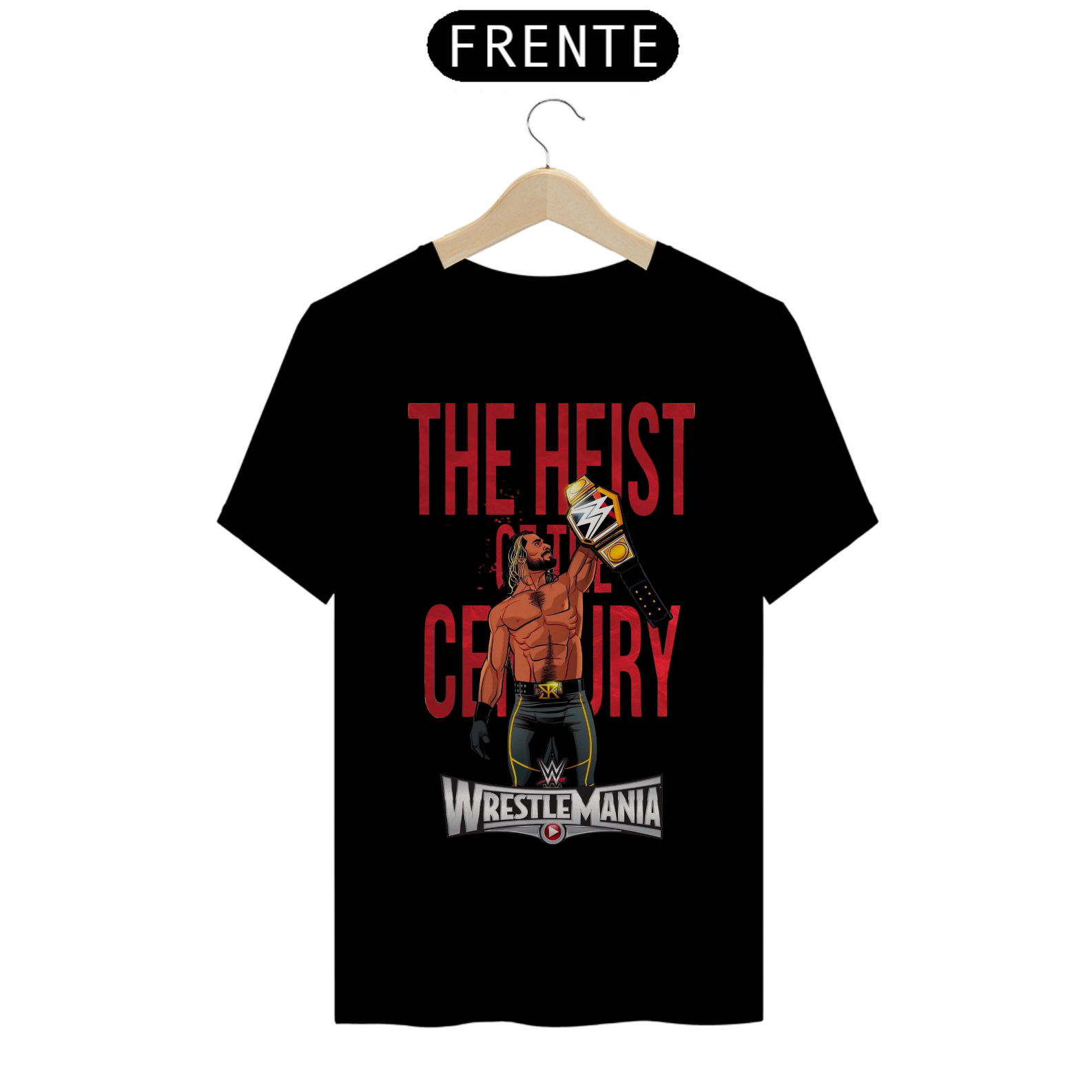 Camiseta Seth Rollins - The Heist of The Century