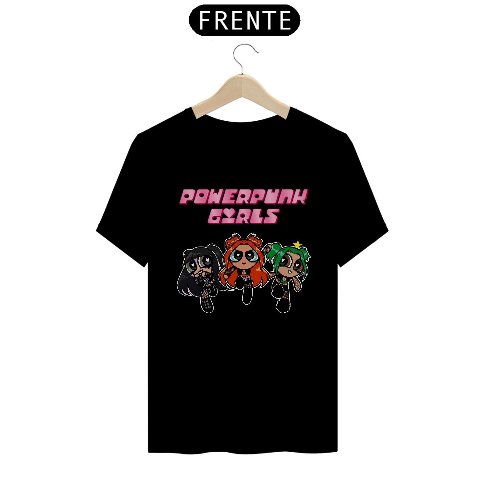 Camiseta Tatum Paxley, Shotzi e Gigi Dolin - PowerPunk Girls