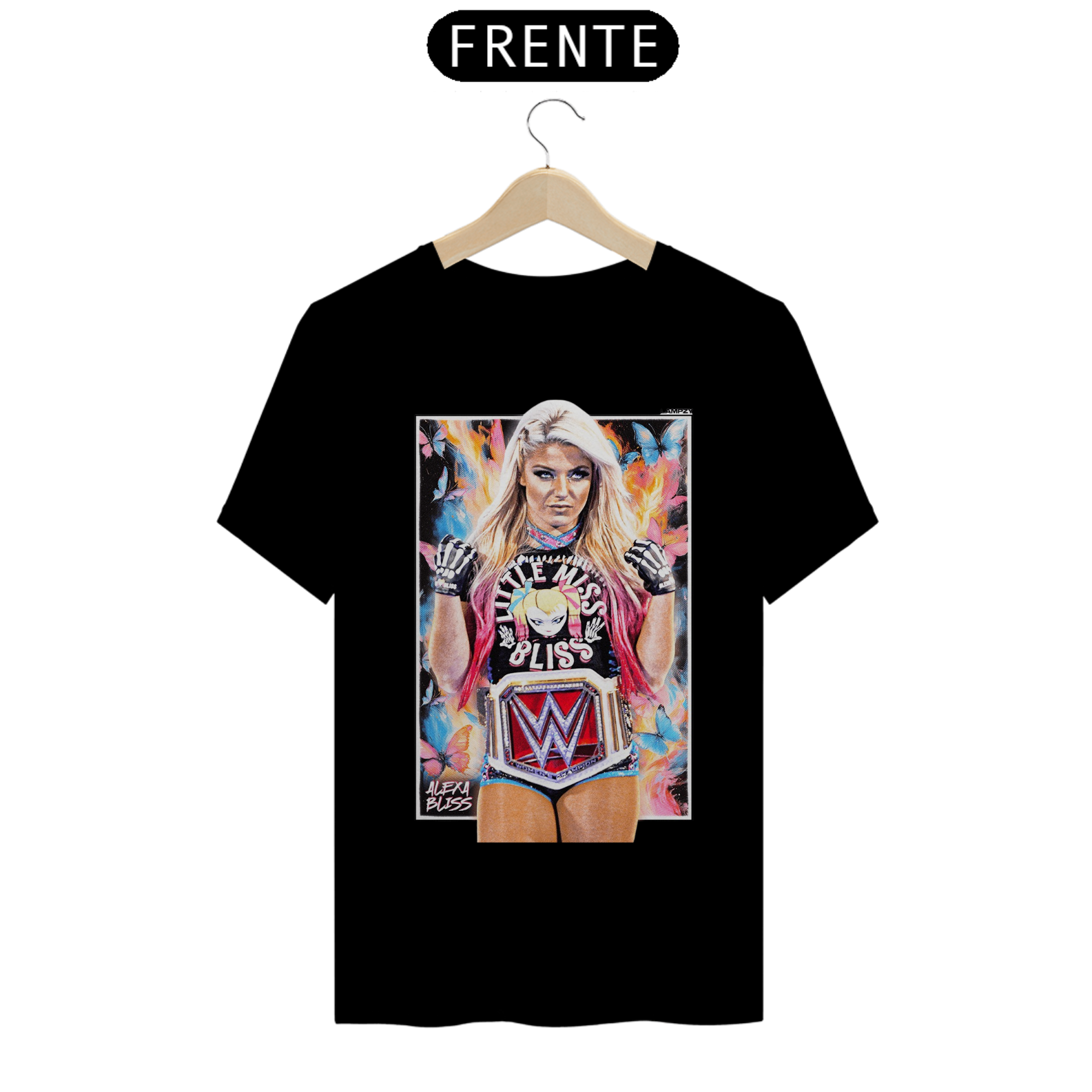 Camiseta Alexa Bliss - LMB Raw Champion