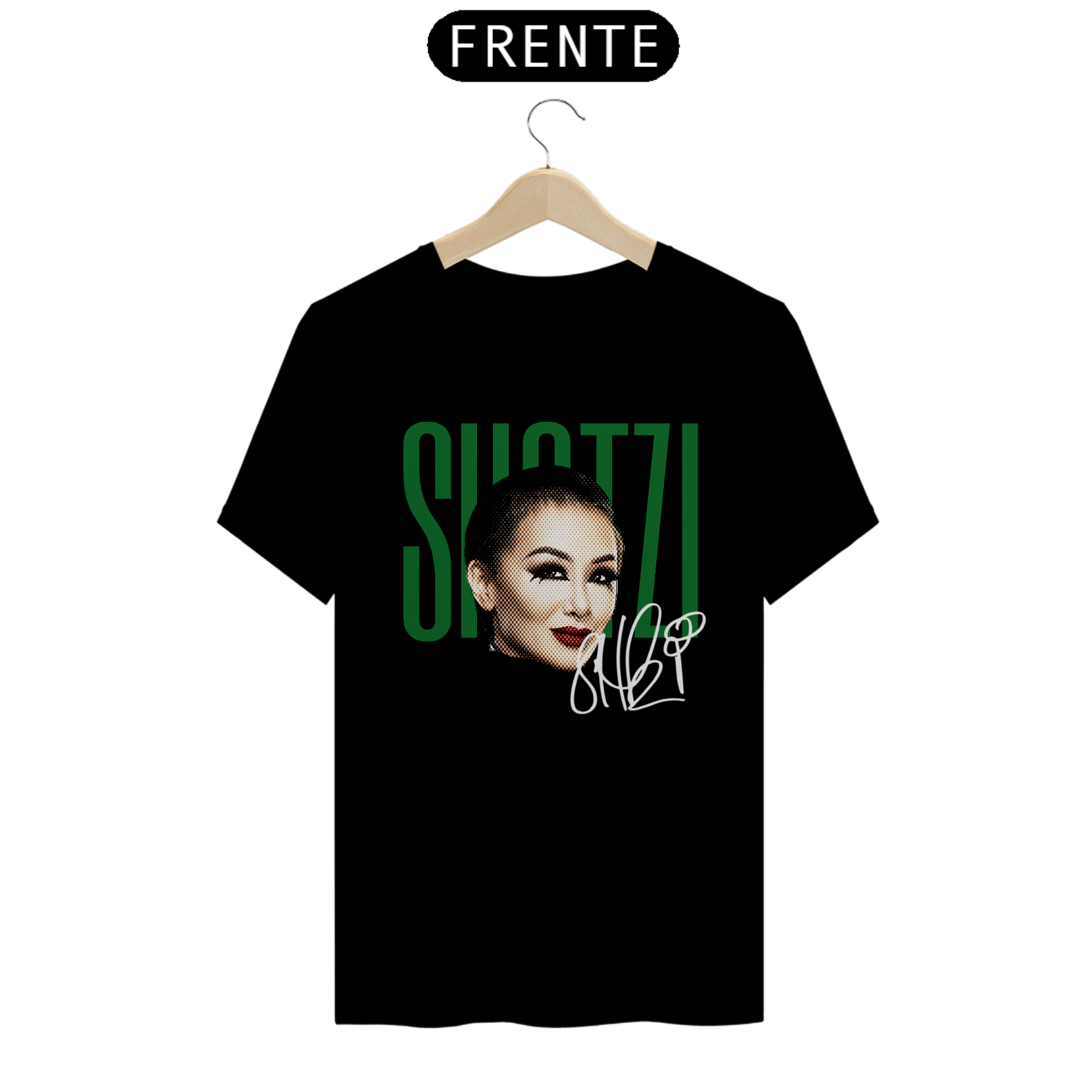 Camiseta Shotzi - preta
