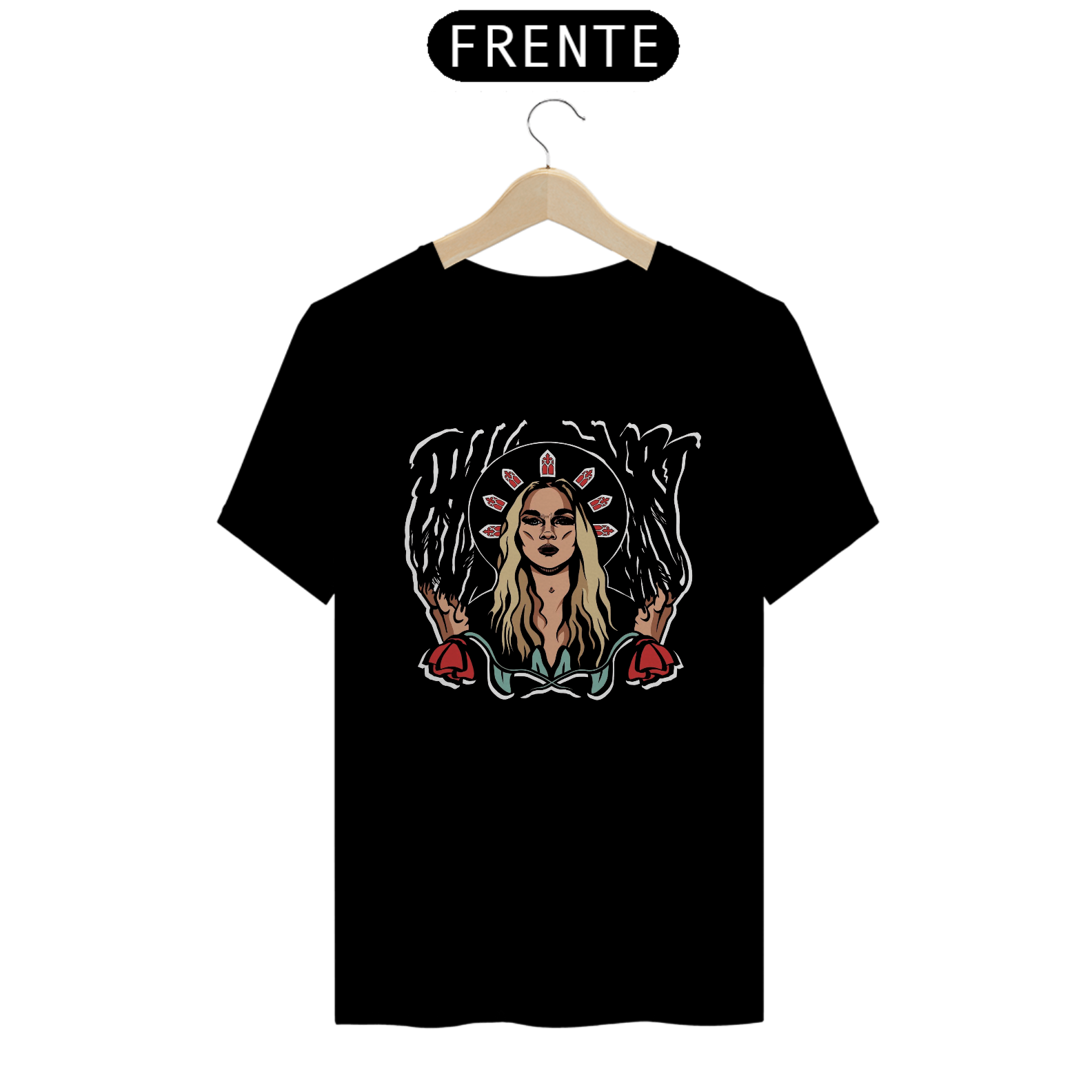 Camiseta Julia Hart AEW - preta