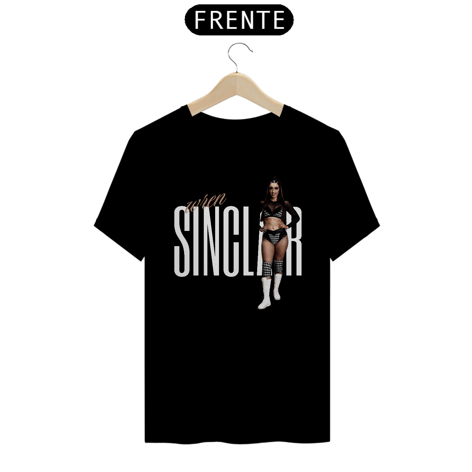 Camiseta Wren Sinclair - preta