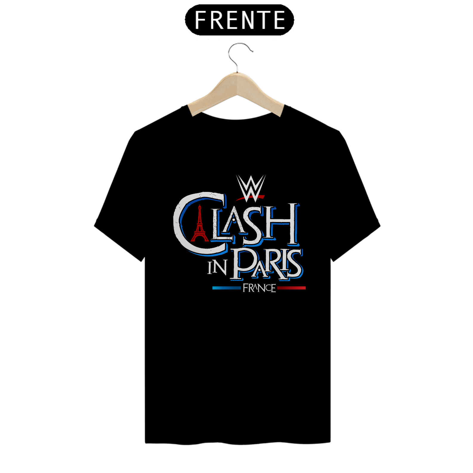 Camiseta WWE - Clash At The Paris