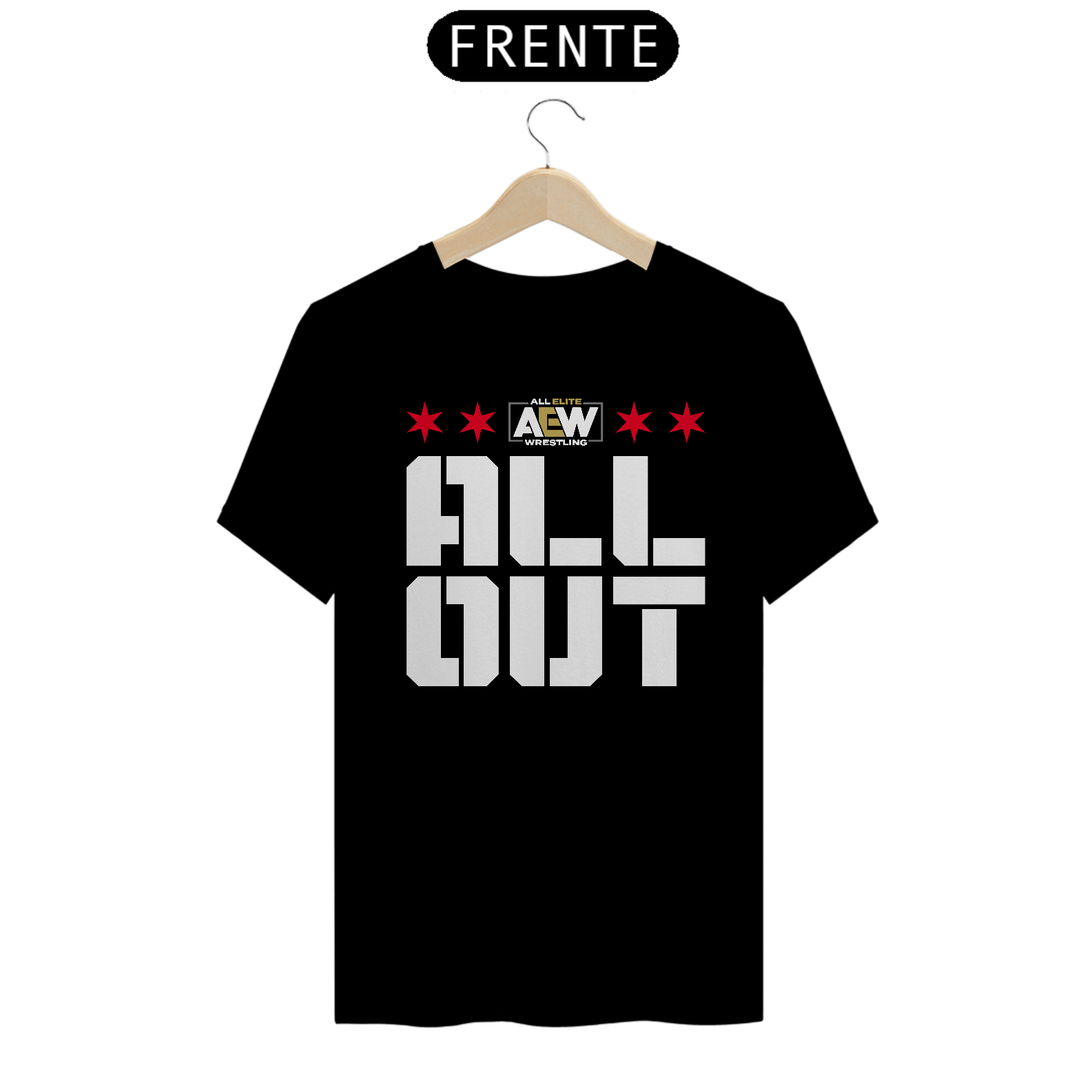 Camiseta AEW - ALL OUT