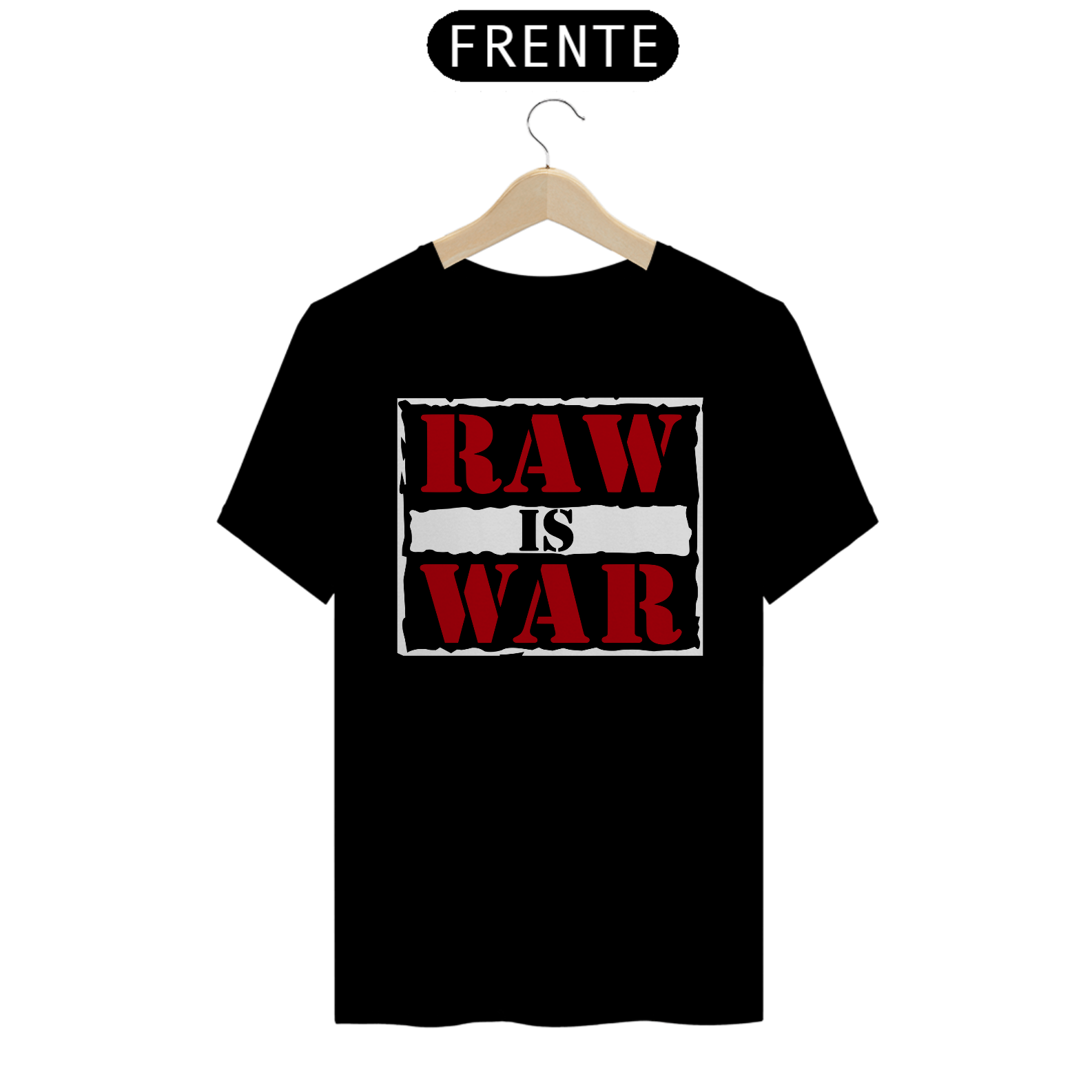 Camiseta WWE - RAW is WAR