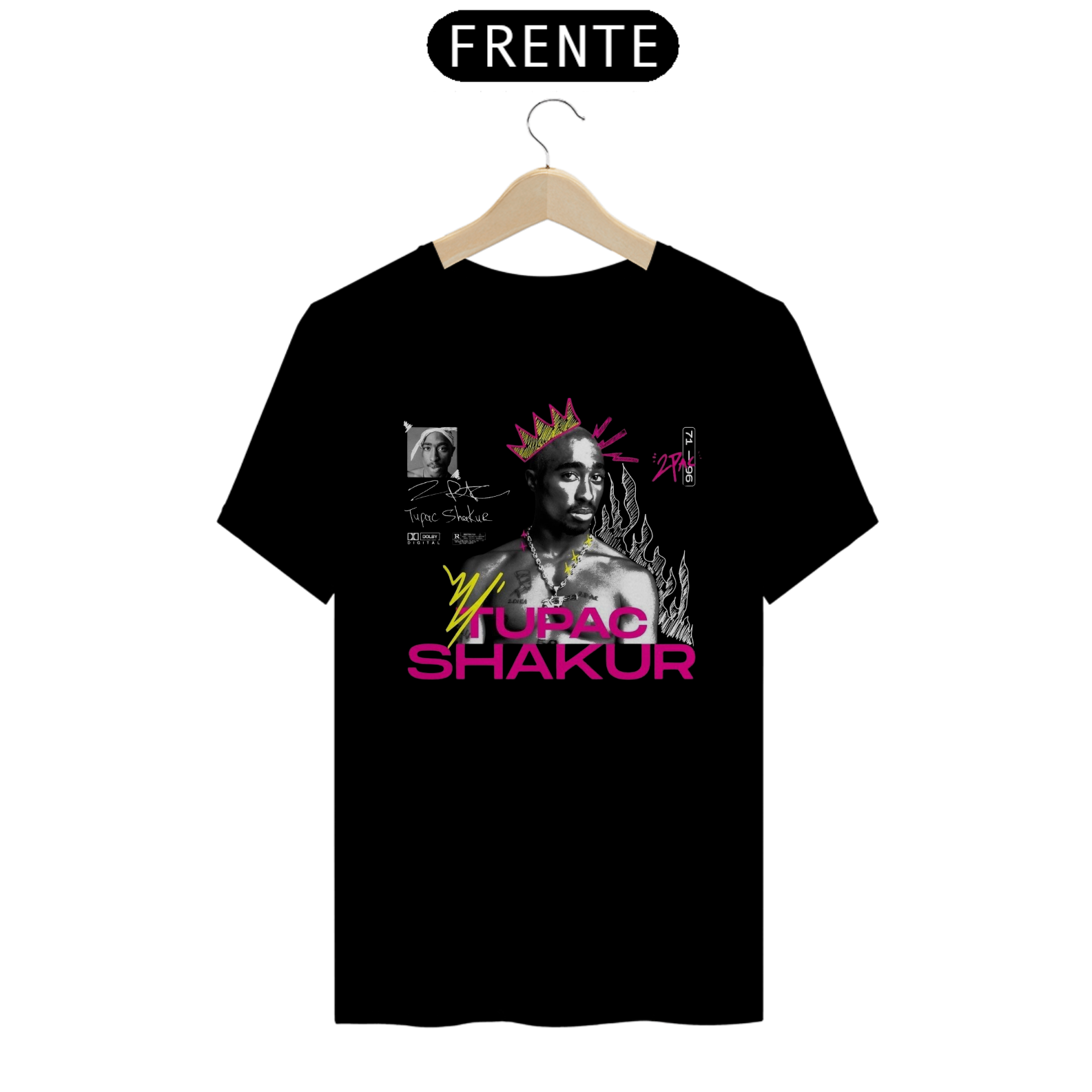 Camiseta Tupac Shakur