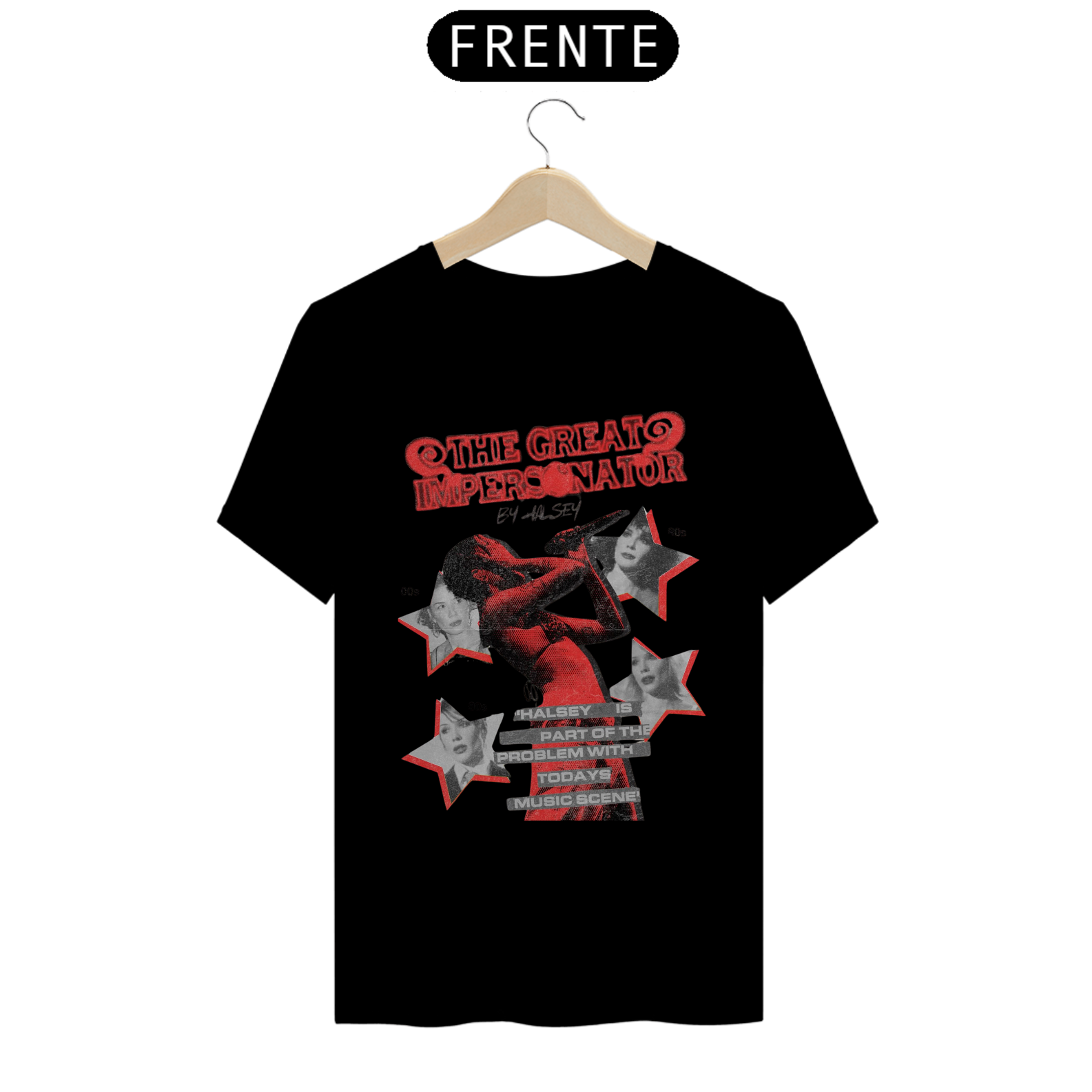 Camiseta Halsey - The Great Impersonator