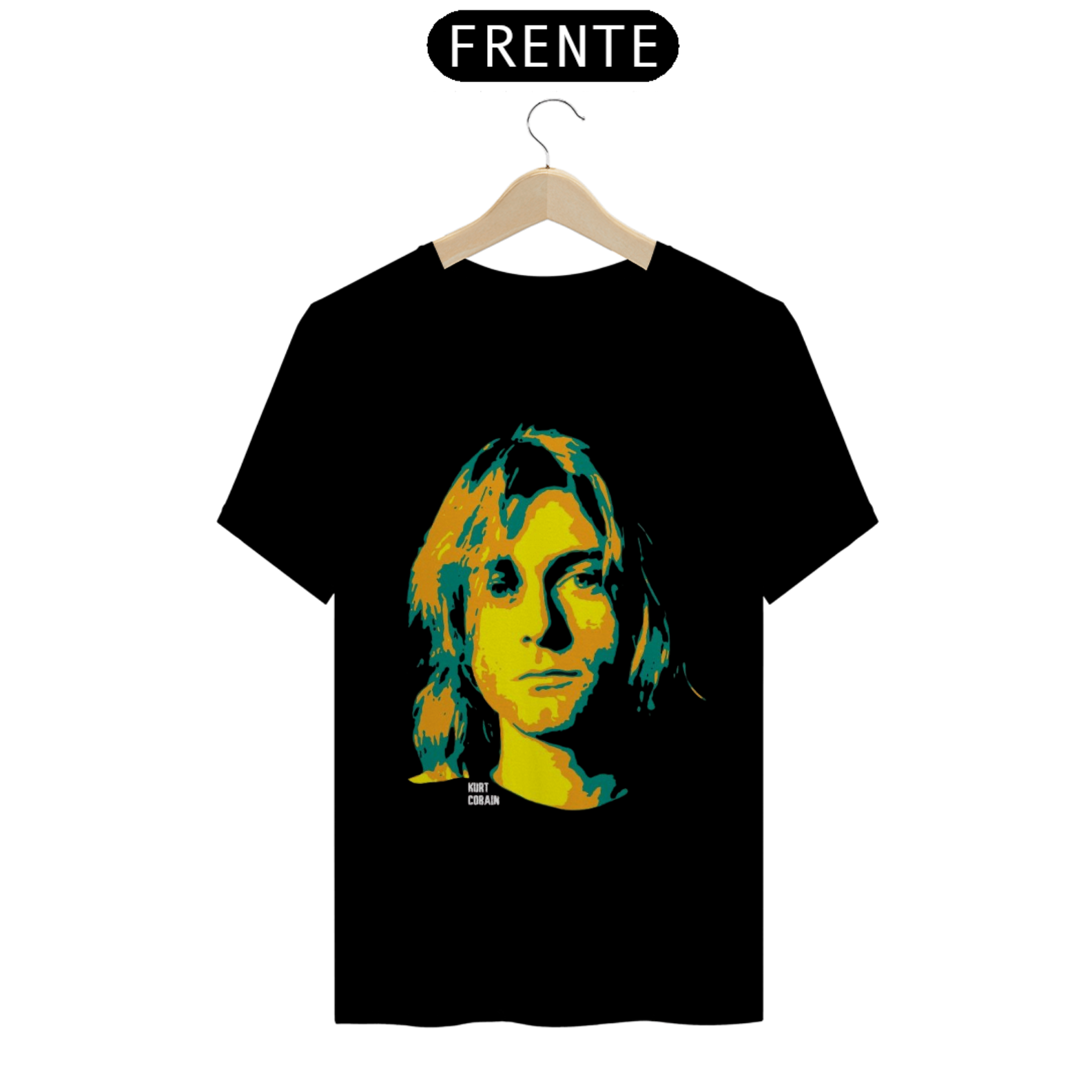 Camiseta Kurt Cobain
