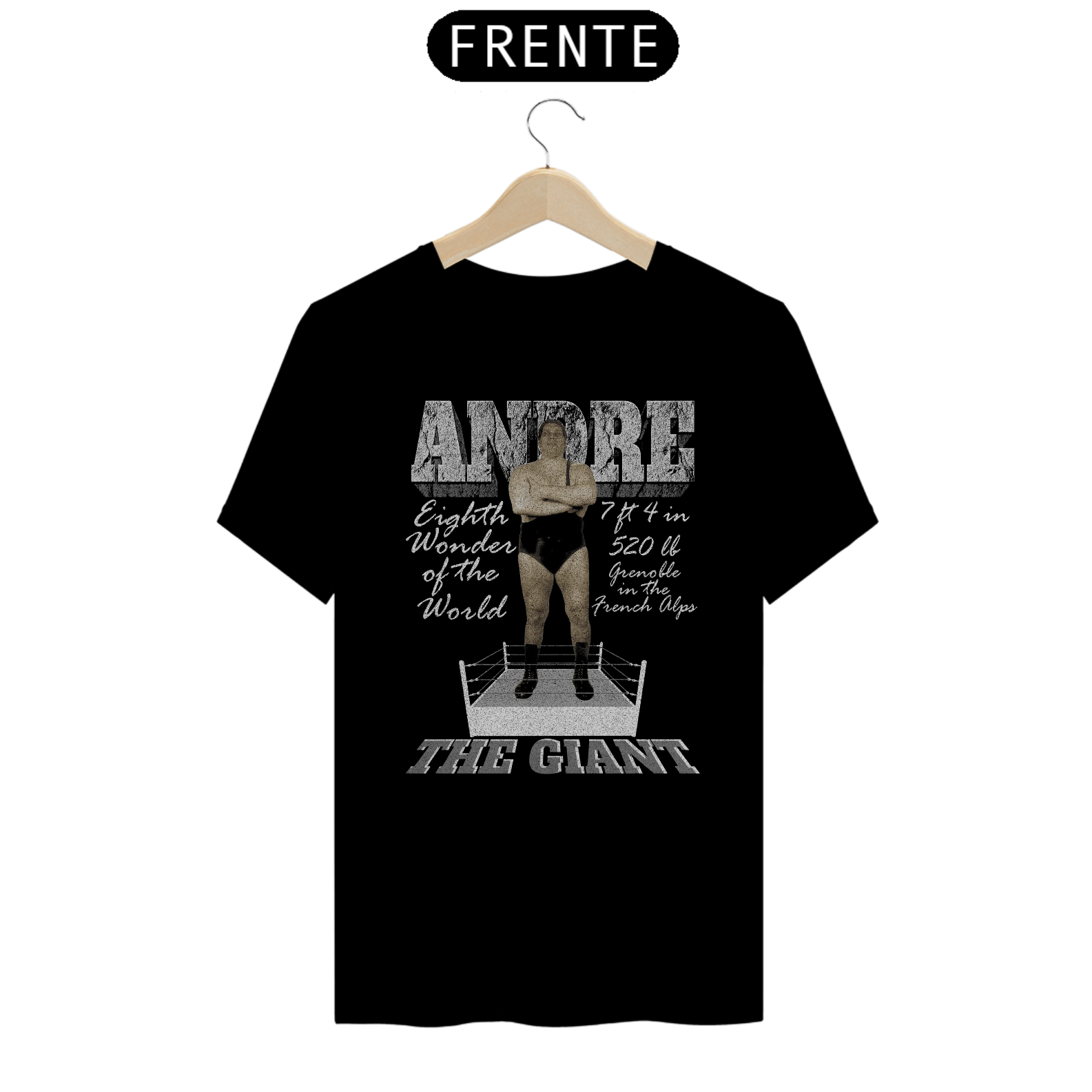 Camiseta Andre The Giant 