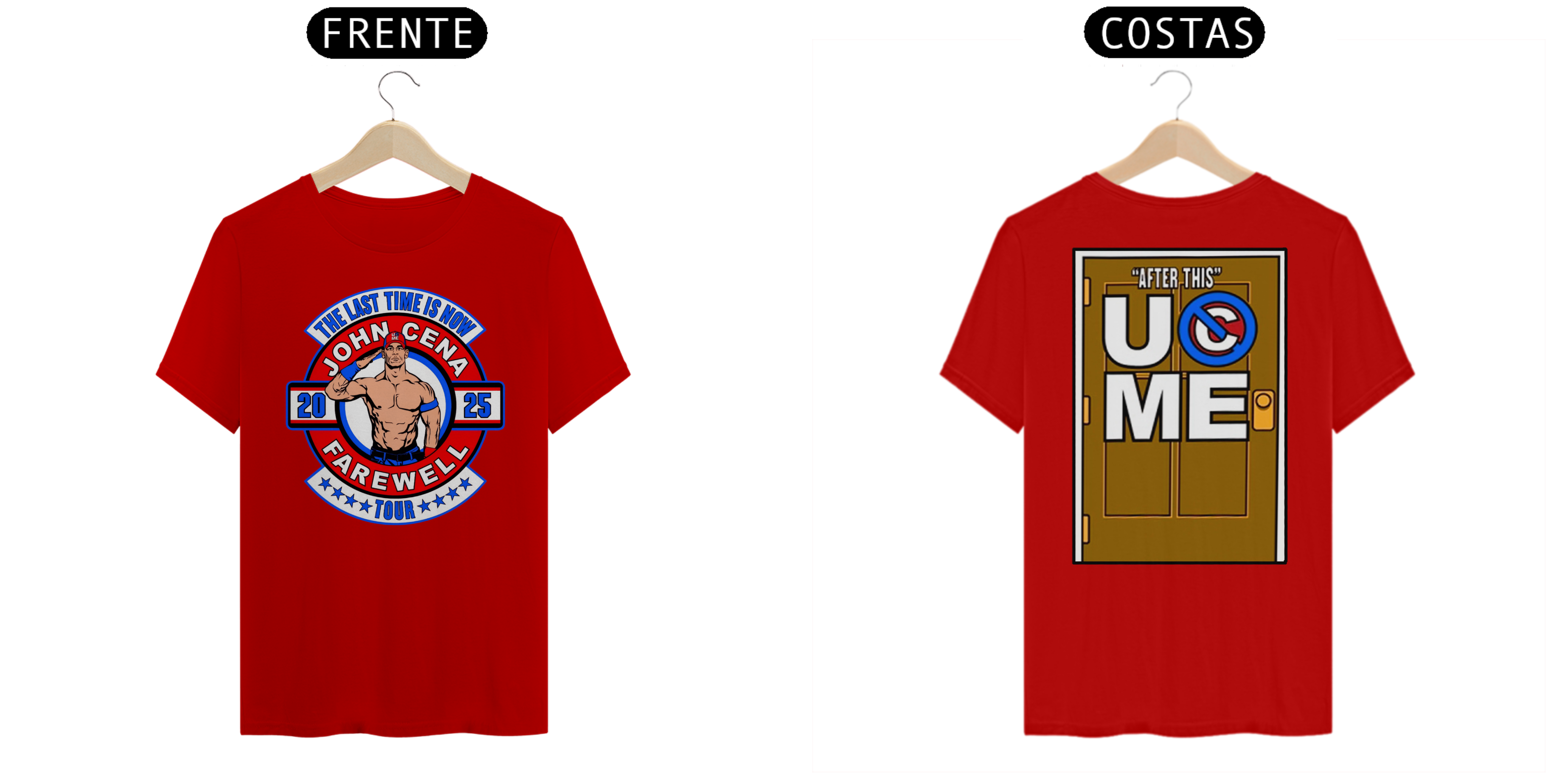 Camiseta John Cena - The Last Time is Now FAREWELL TOUR