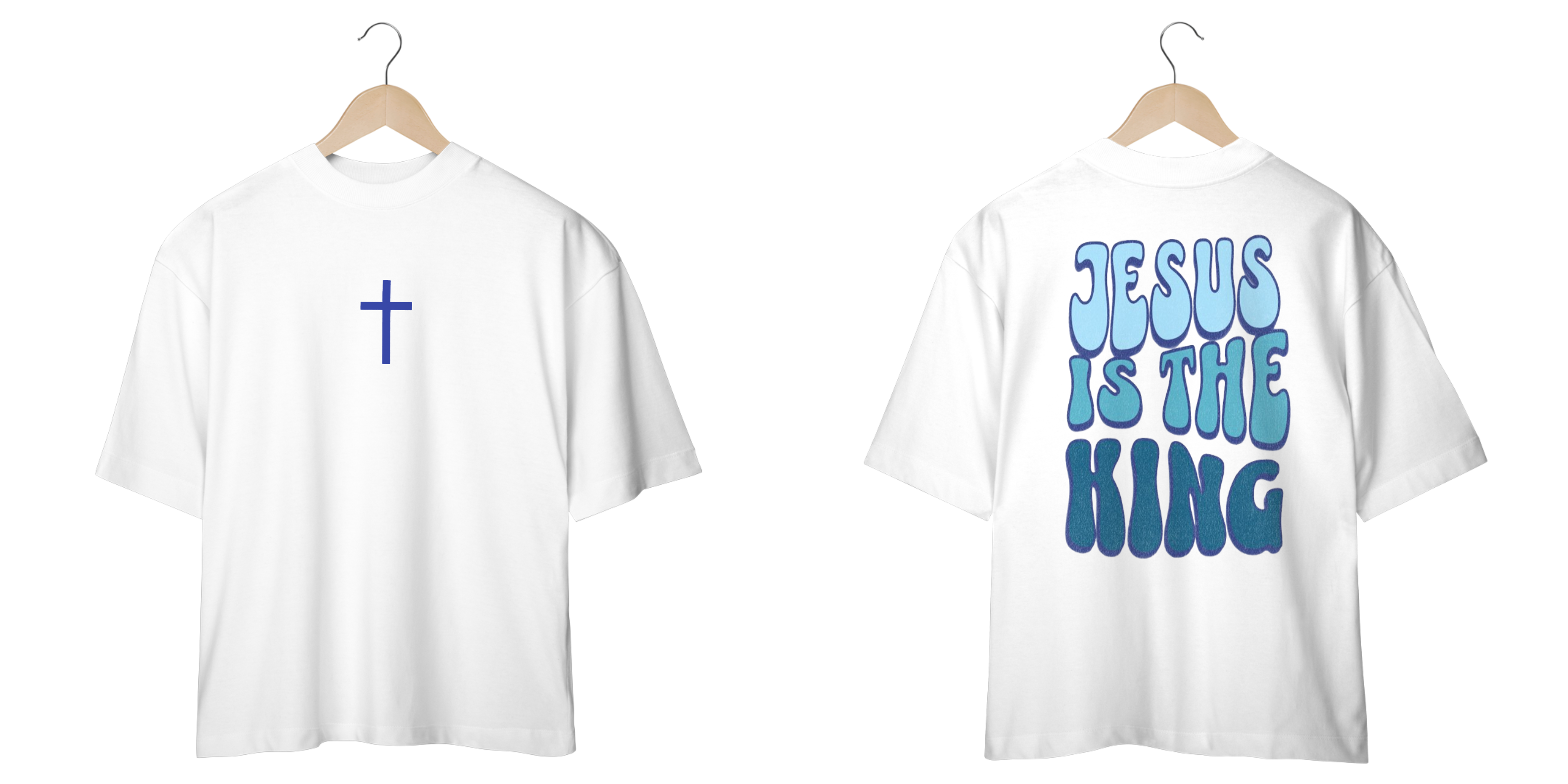 Camisa Oversized Jesus Is King