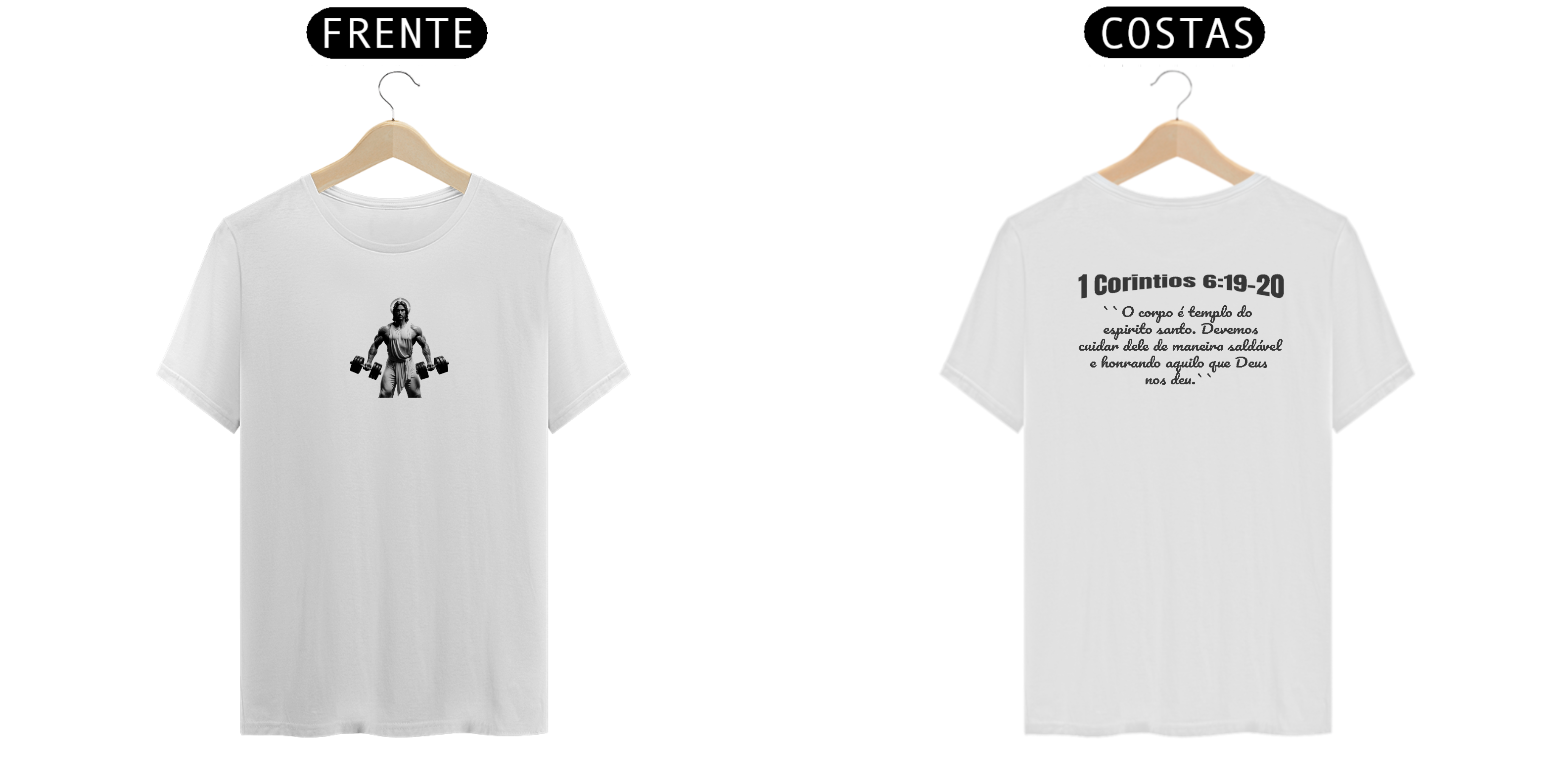 Camisa gym 1Corintios