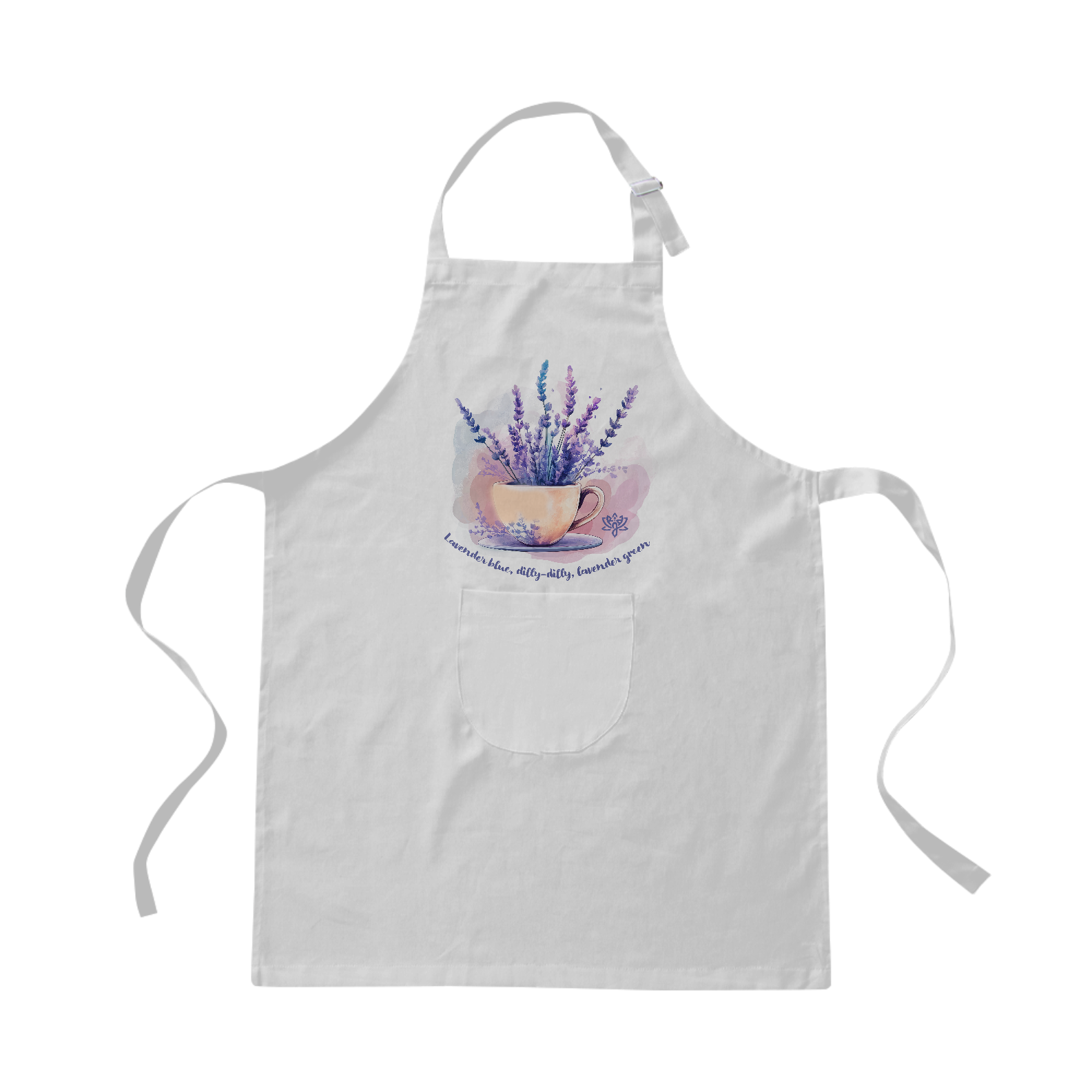 Avental Lavender Blue (Dilly Dilly)