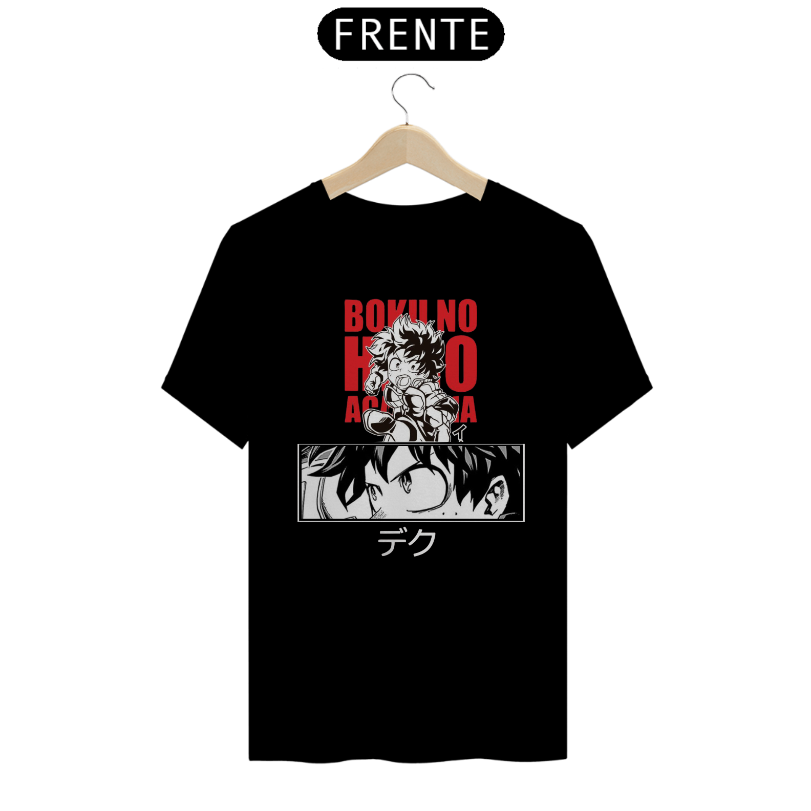 CAMISA BOKU NO HERO ACADEMIA - IZUKU MIDORIYA