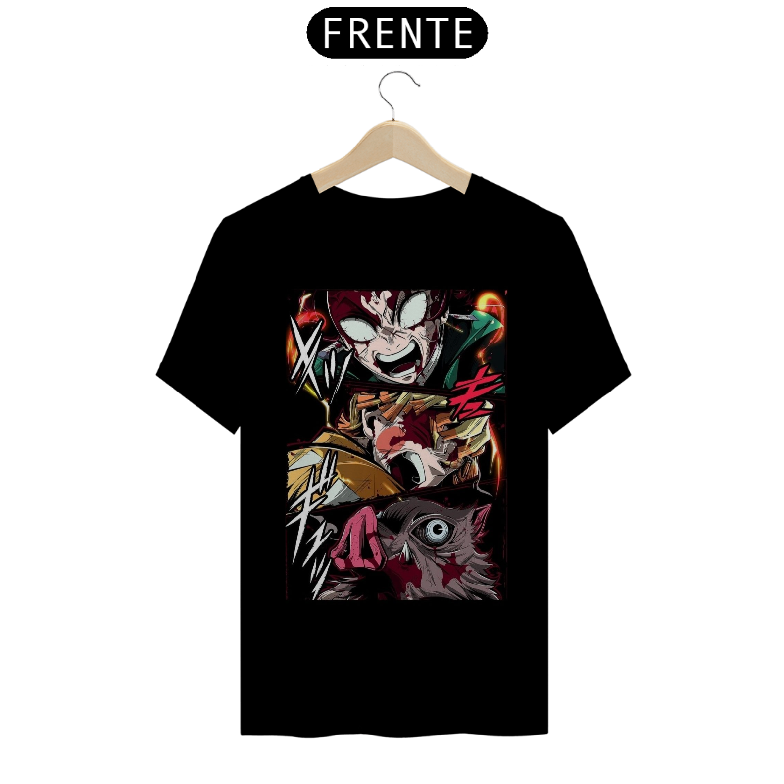 CAMISA DEMON SLAYER - CAÇADORES DE ONI