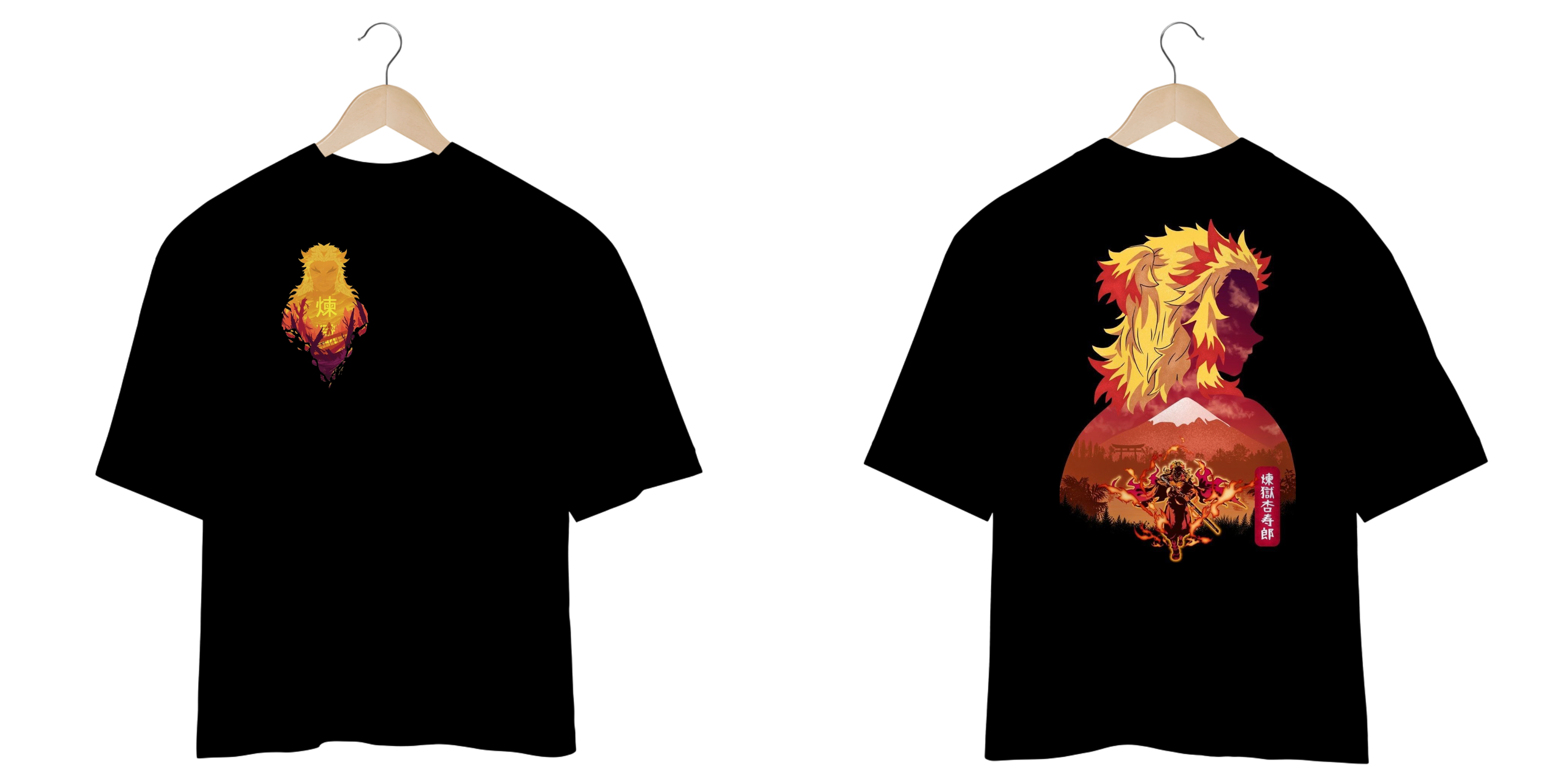 OVERSIZED PREMIUM - DEMON SLAYER - KYOJURO RENGOKU