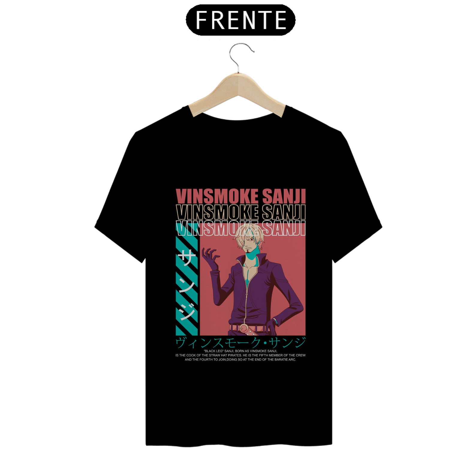 CAMISA ONE PIECE - VINSMOKE SANJI