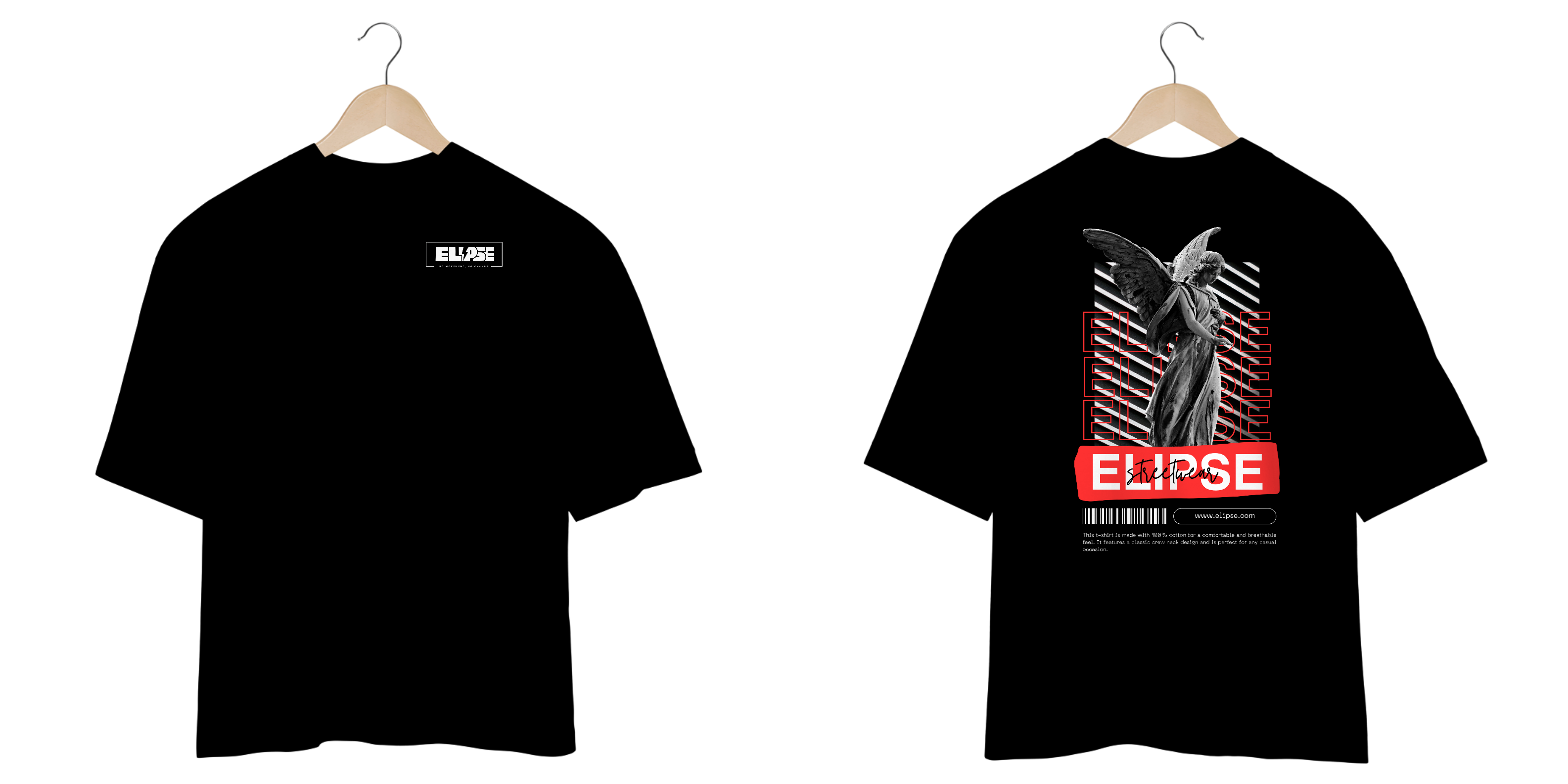 T-Shirt Oversized Elipse Angel