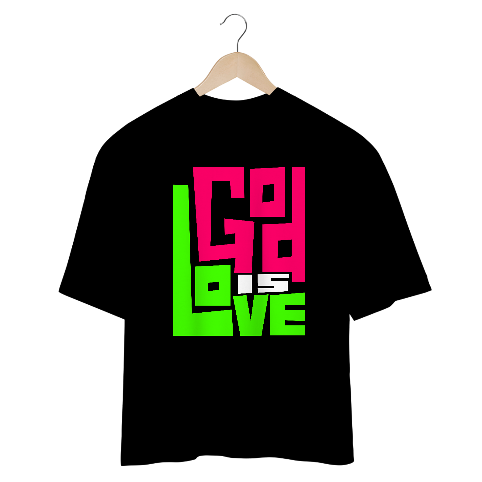 Camiseta Oversized God is Love