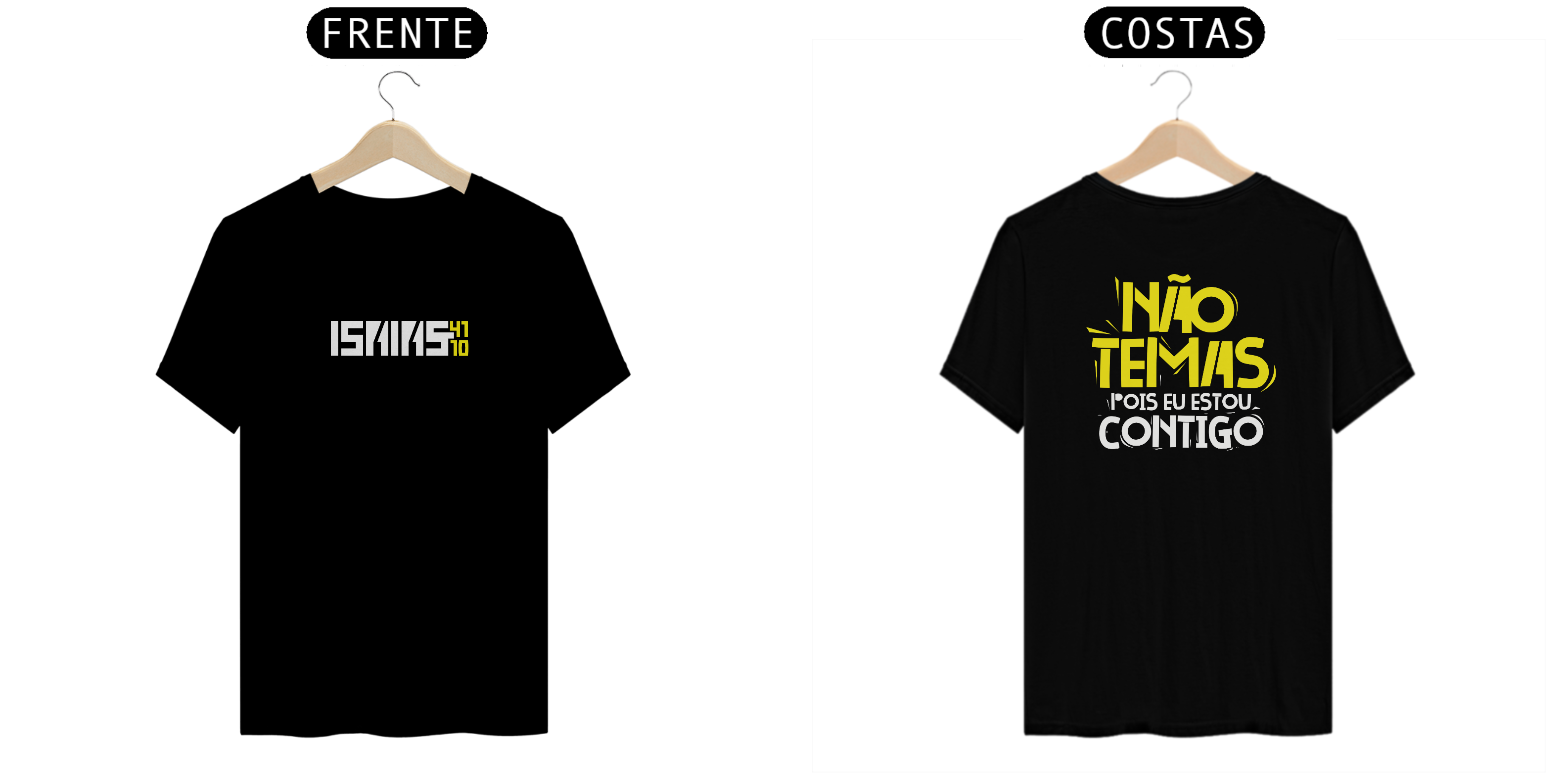 Camiseta Não Temas