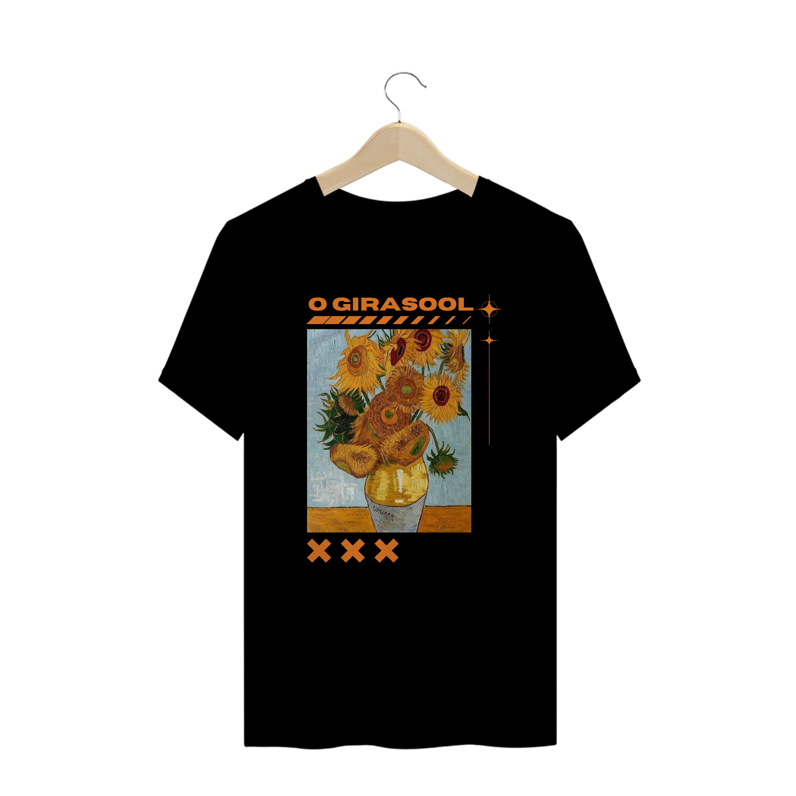 T-Shirt Vincent Van Gogh - O Girassol