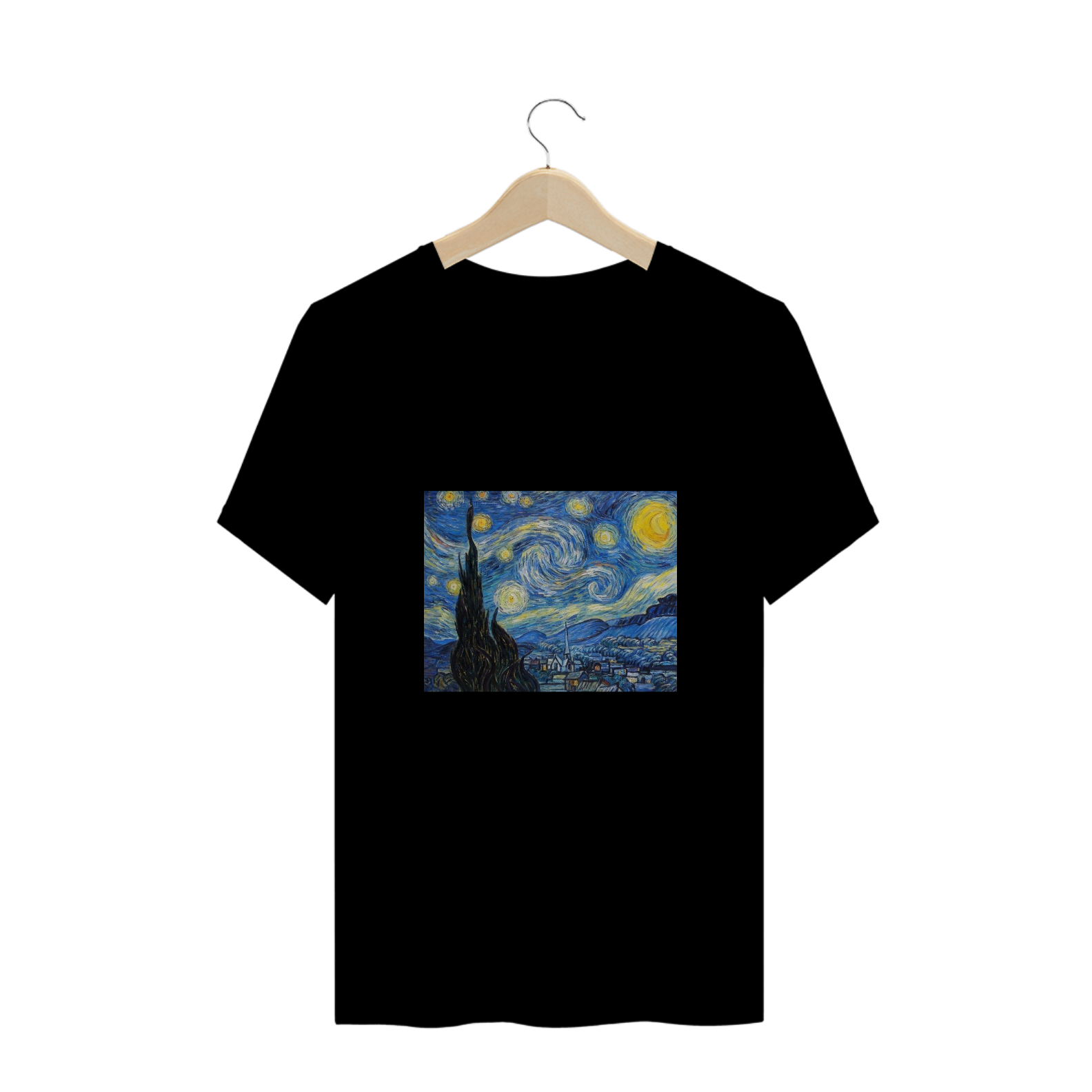T-Shirt Vincent Van Gogh - Noite Estrelada