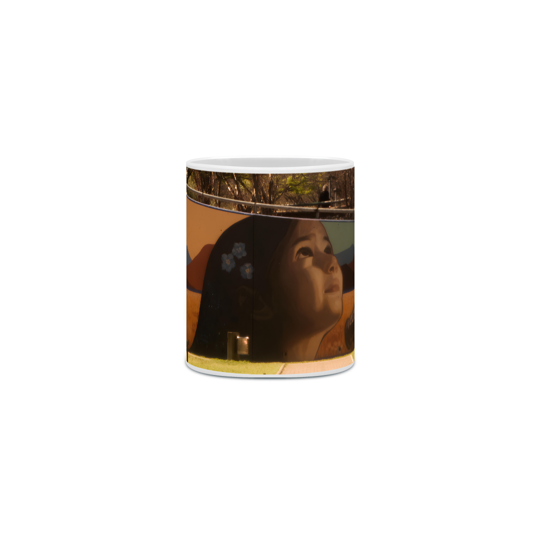 Caneca: A Menina