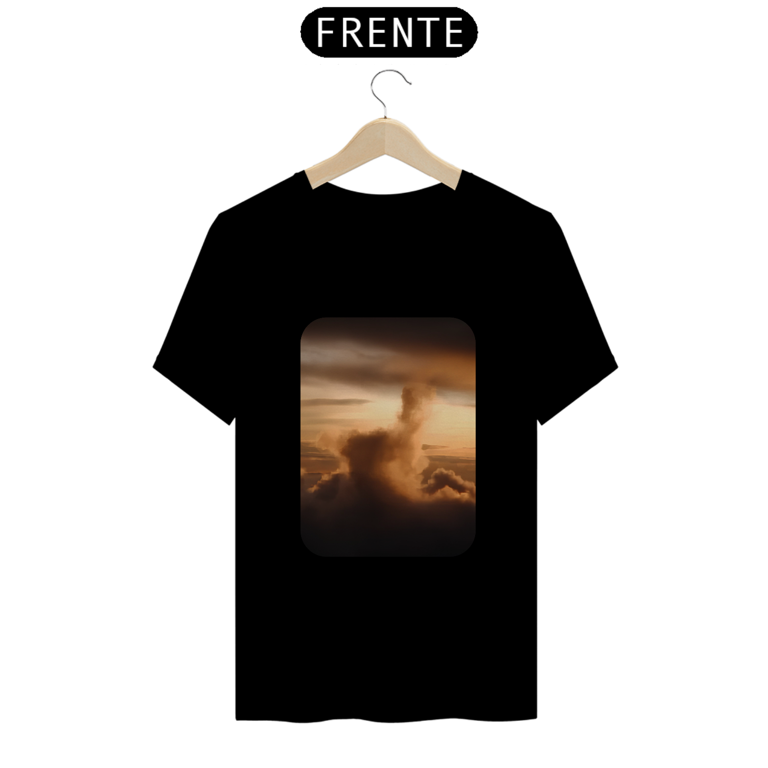 Camiseta Unisex : Céu Dourado