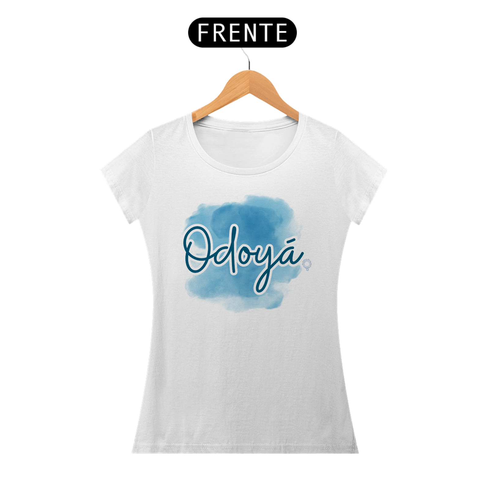 CAMISA T-SHIRT BABY LONG BRANCA - ODOYÁ