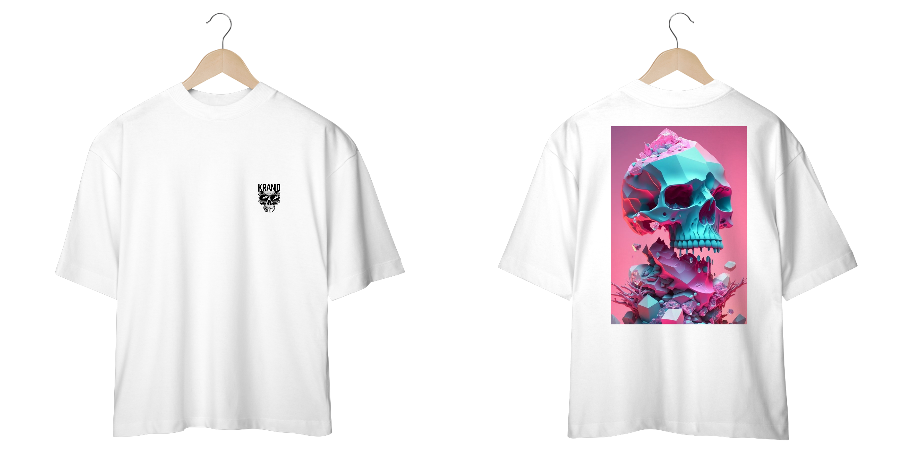 oversized kranio pink