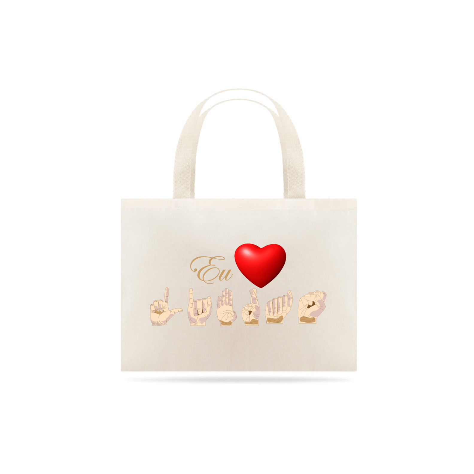 Bolsa Libras Coração