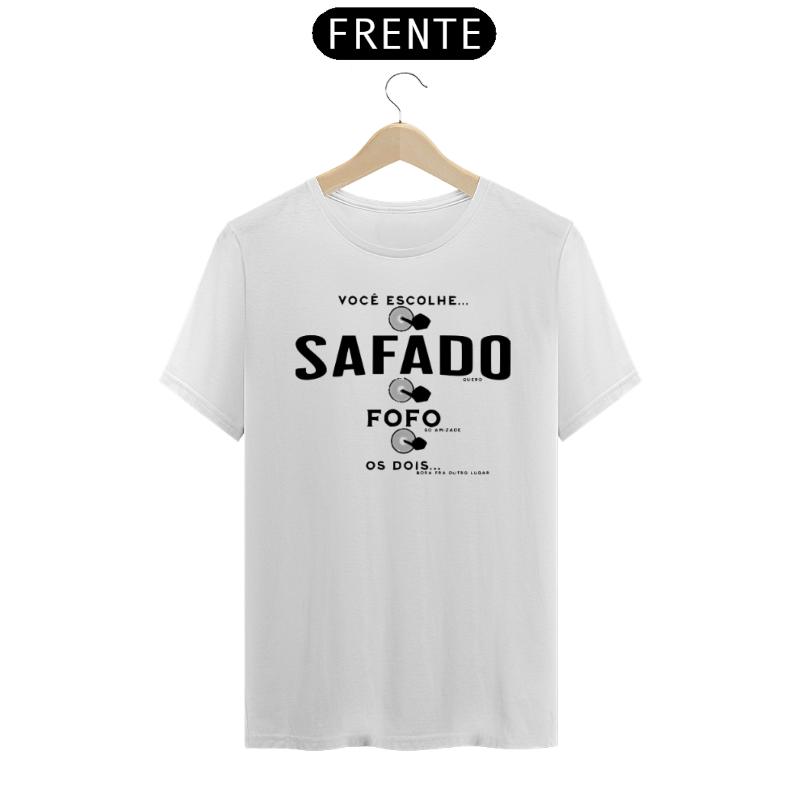 Camiseta escolha