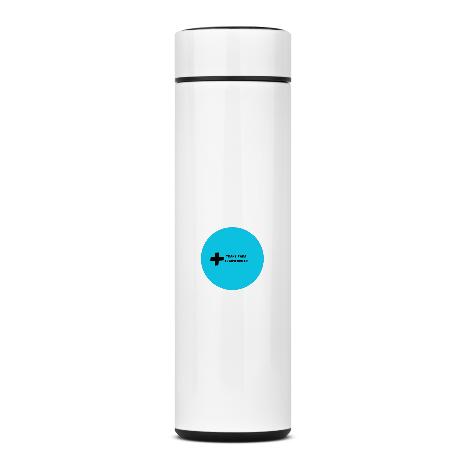 Garrafa Térmica Azul + Trans Para Transformar