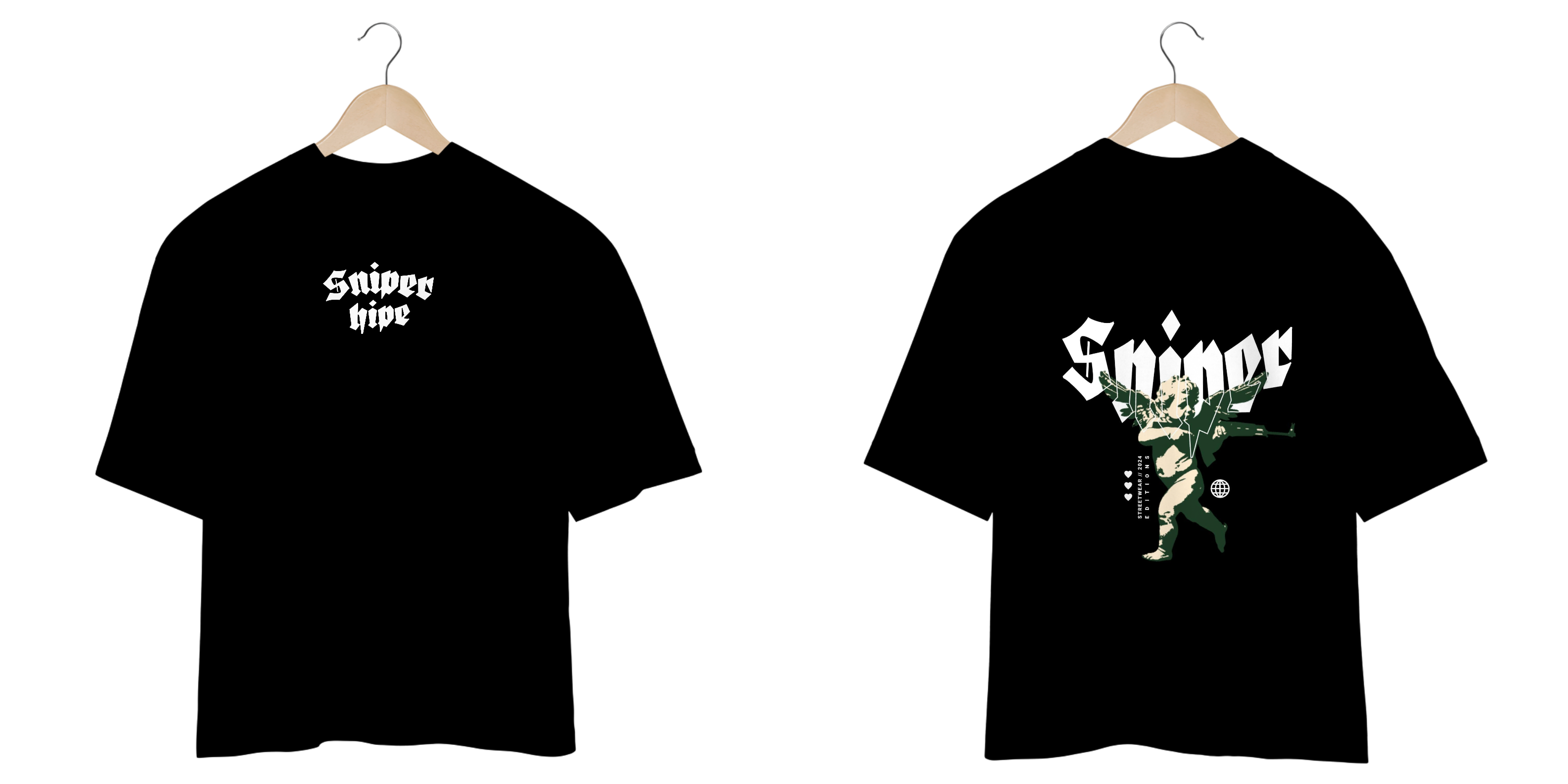 camiseta sniper hipe