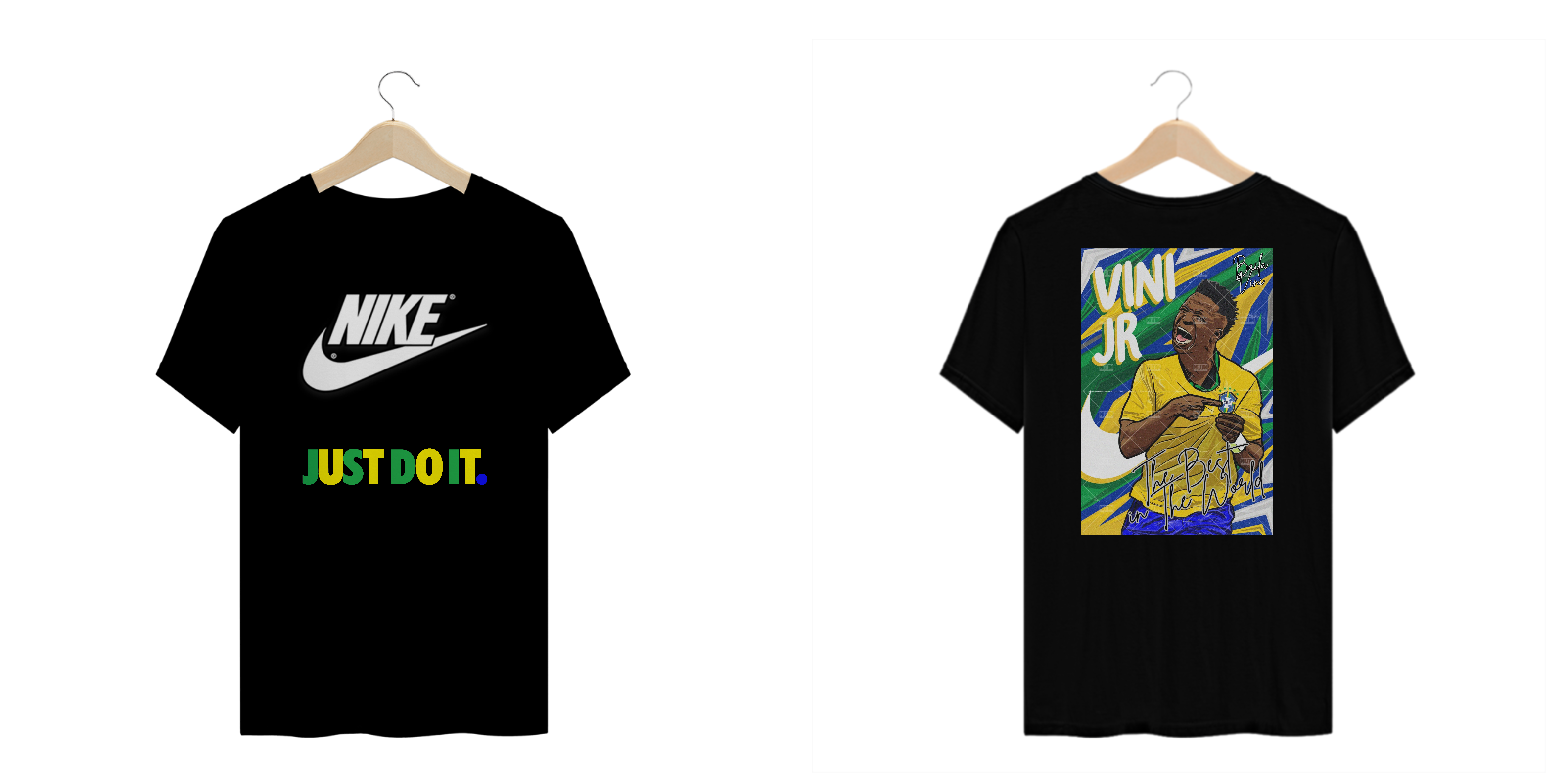 Nome do produto: Camisa Nike T-Shirt Plus Size Vinicius Jr The Best