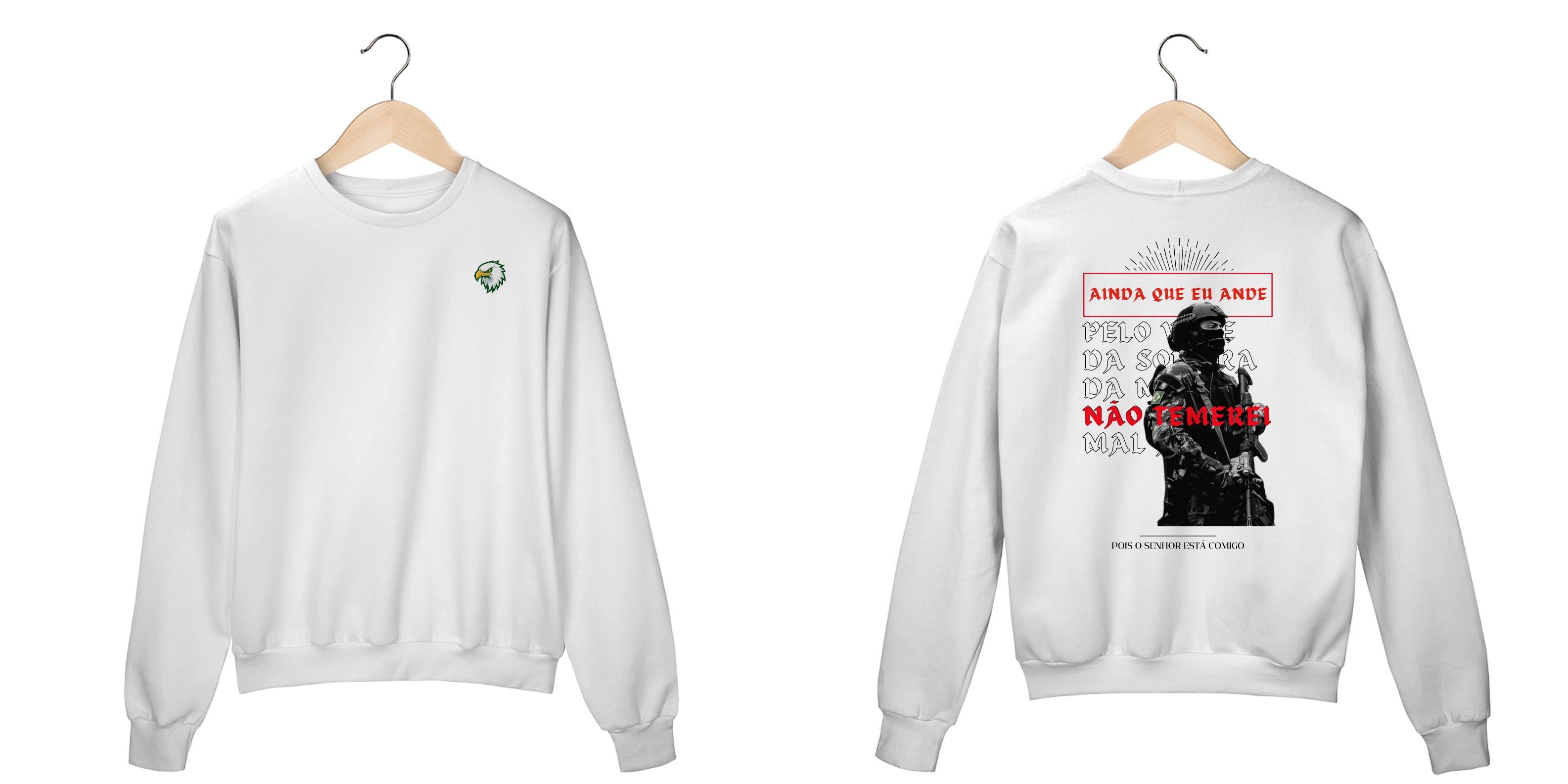 VALE DA MORTE - MOLETOM CLARO