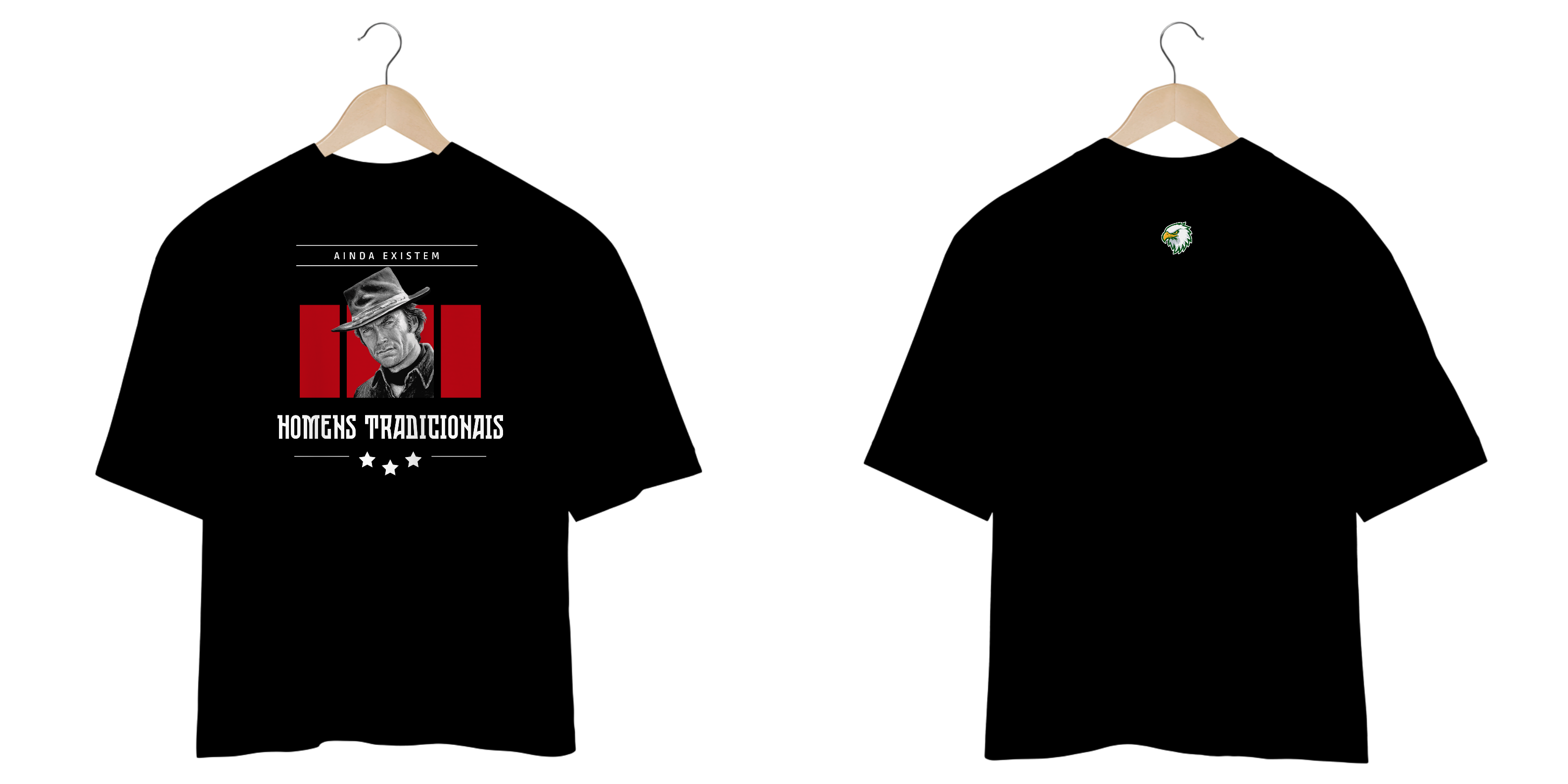 HOMENS TRADICIONAIS - OVERSIZED ESCURA