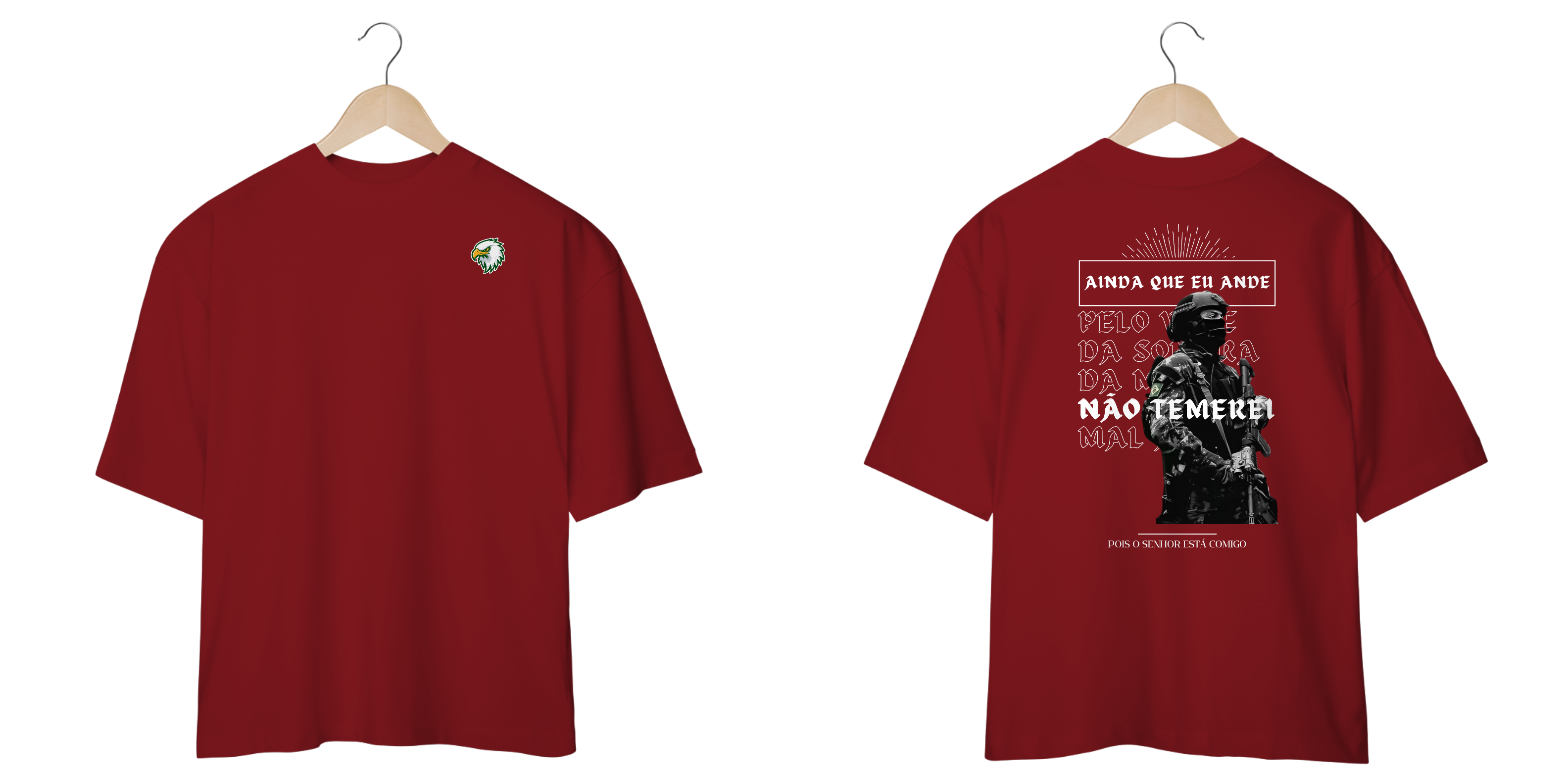 VALE DA MORTE - OVERSIZED VERMELHA