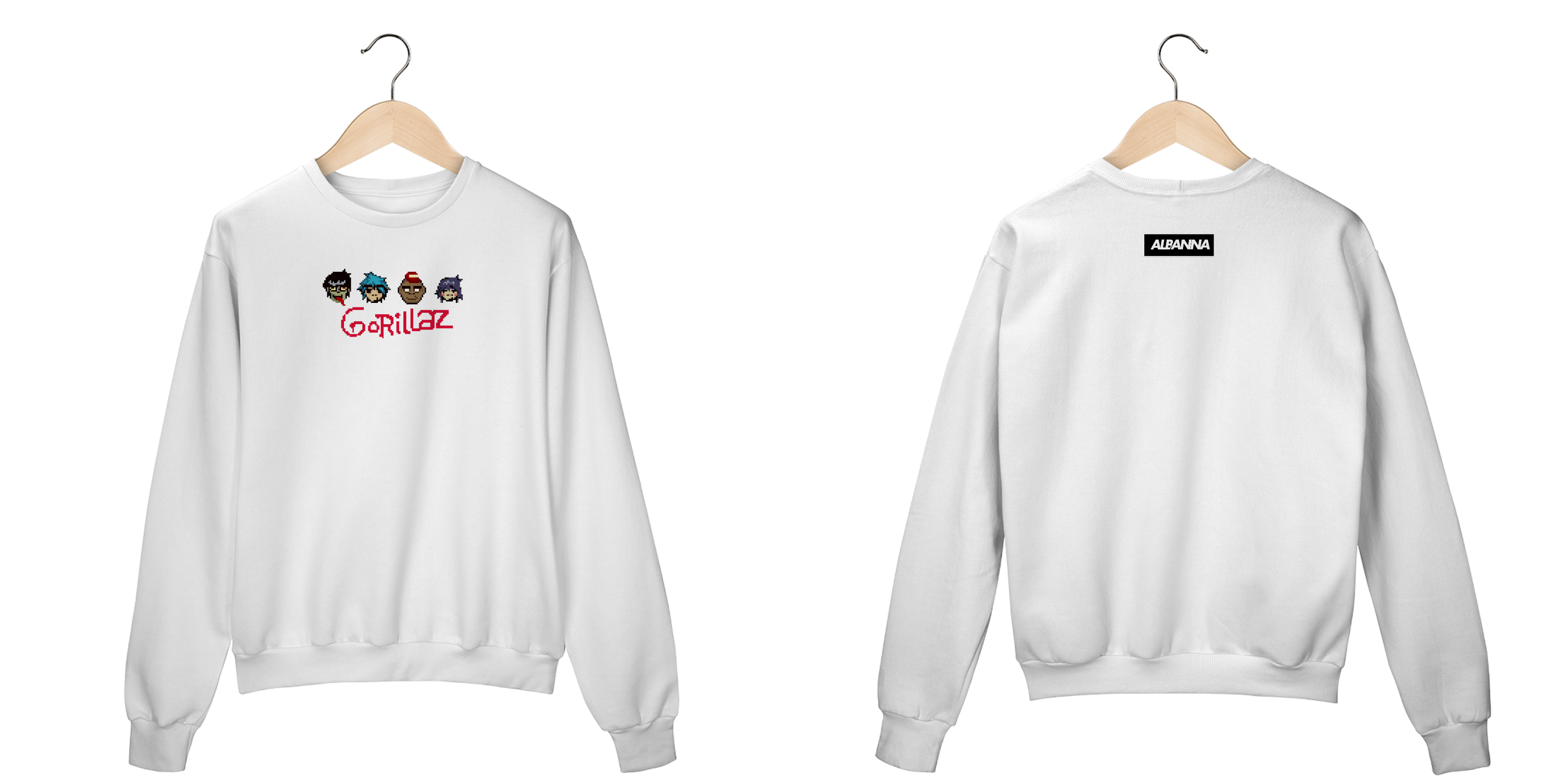 Nome do produto: Moletom Gorillaz