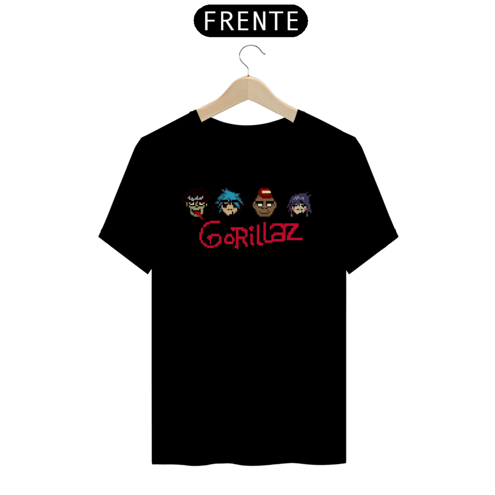 Camisa Gorillaz